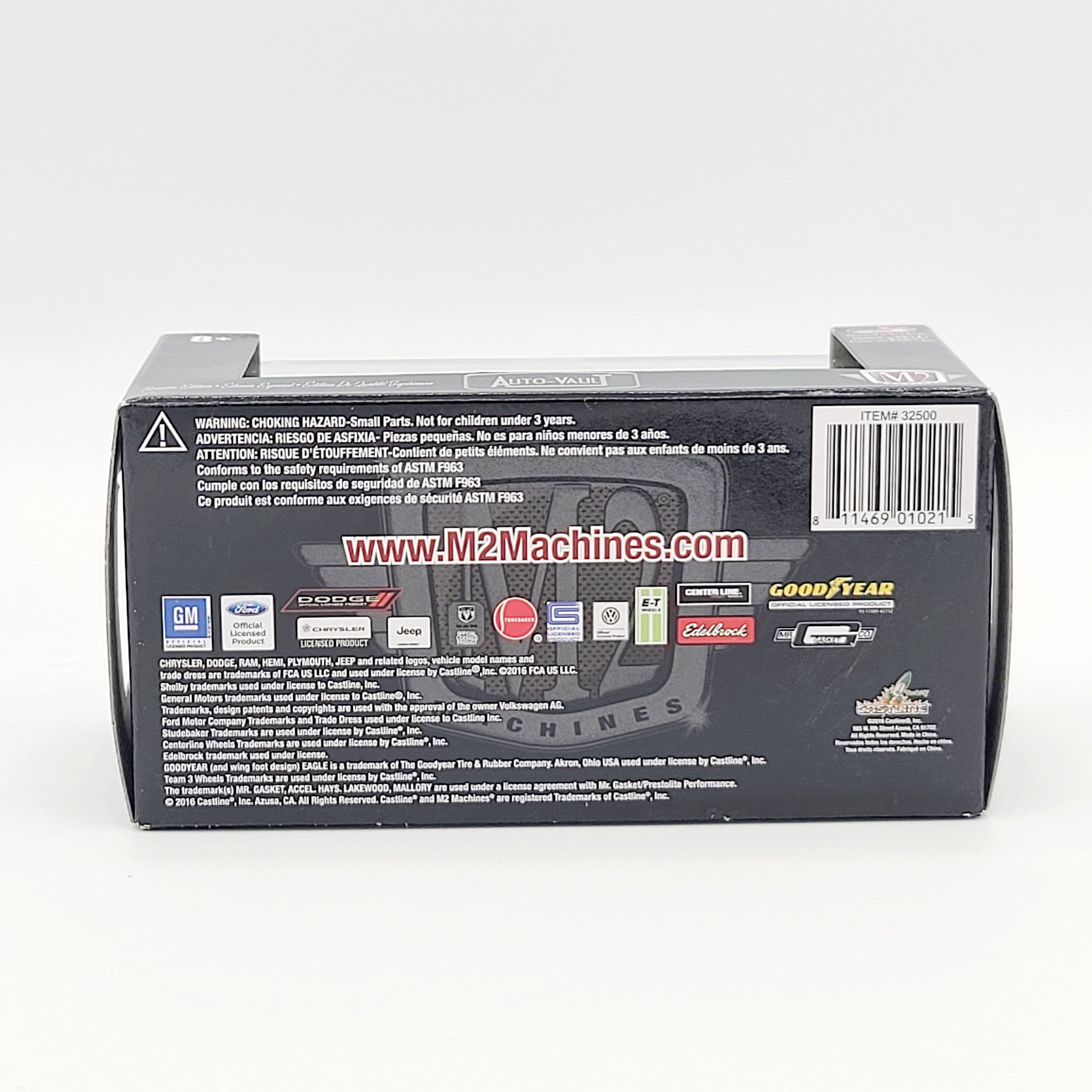 M2 Machines '69 Plymouth Cuda 440 - 1:64 (2016 Auto-Vault Rel. 32 - Walmart Exclusive)