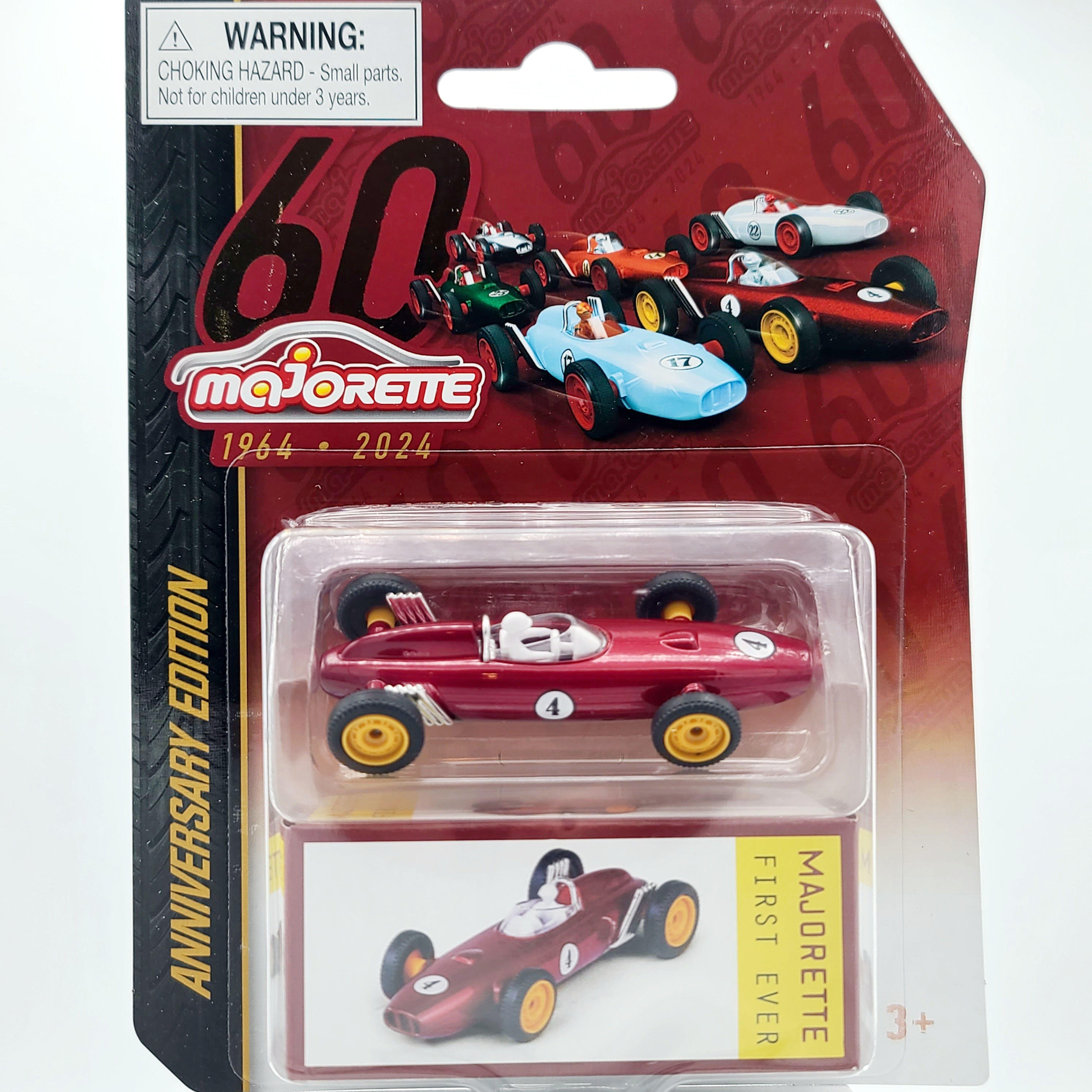Majorette - 60th Anniversary Series (Set of 6 Cars) - BRM P57 Formula One Race Cars