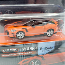 Tarmac Works Nissan Veilside FFZ400 Fairlady Z - 1:64, Orange (2025 Global64 - MiJo Exclusives - Limited Edition)