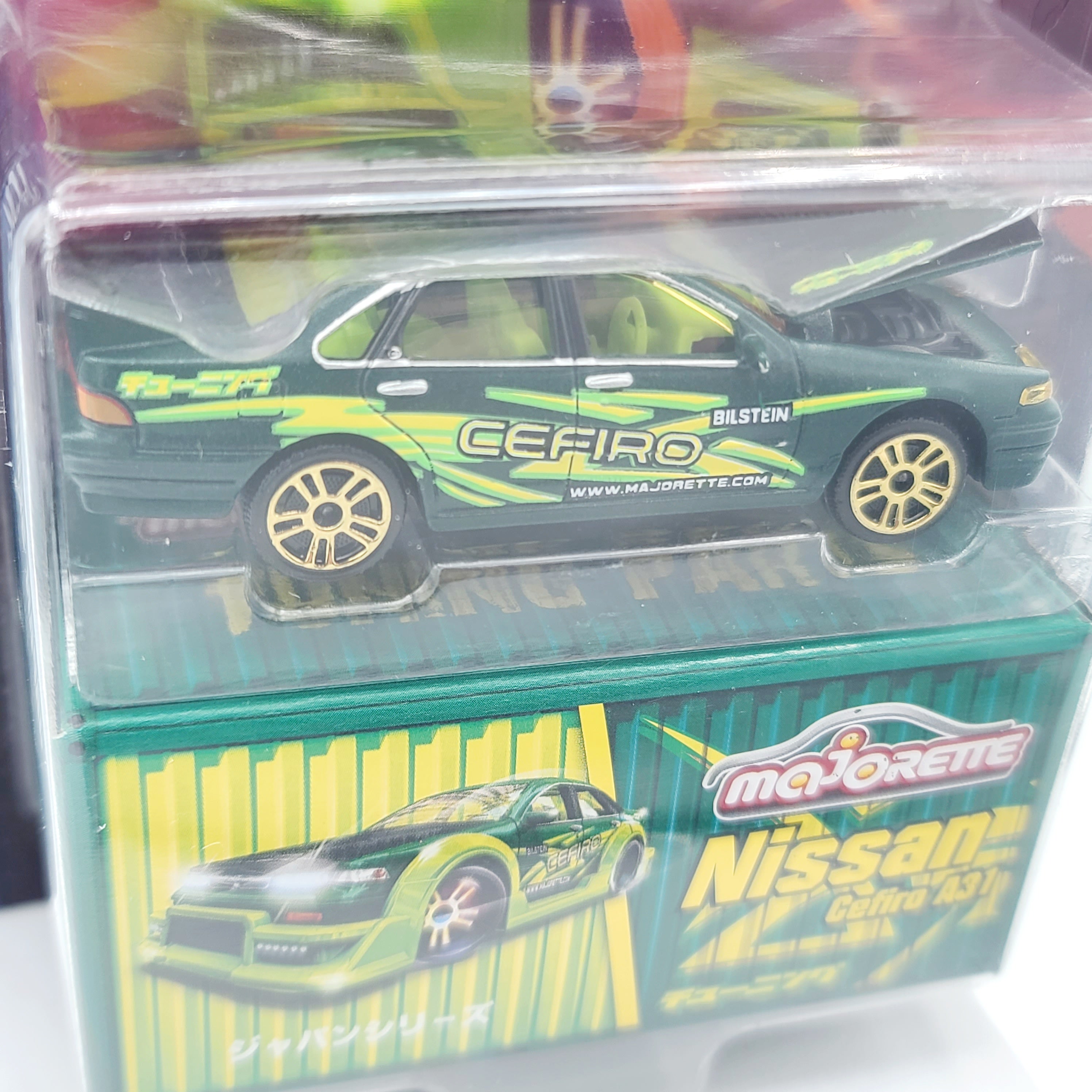 Majorette Nissan Cefiro A31 - Approx 1:64 w/ Tuning Parts (2025 Deluxe Japan Series)
