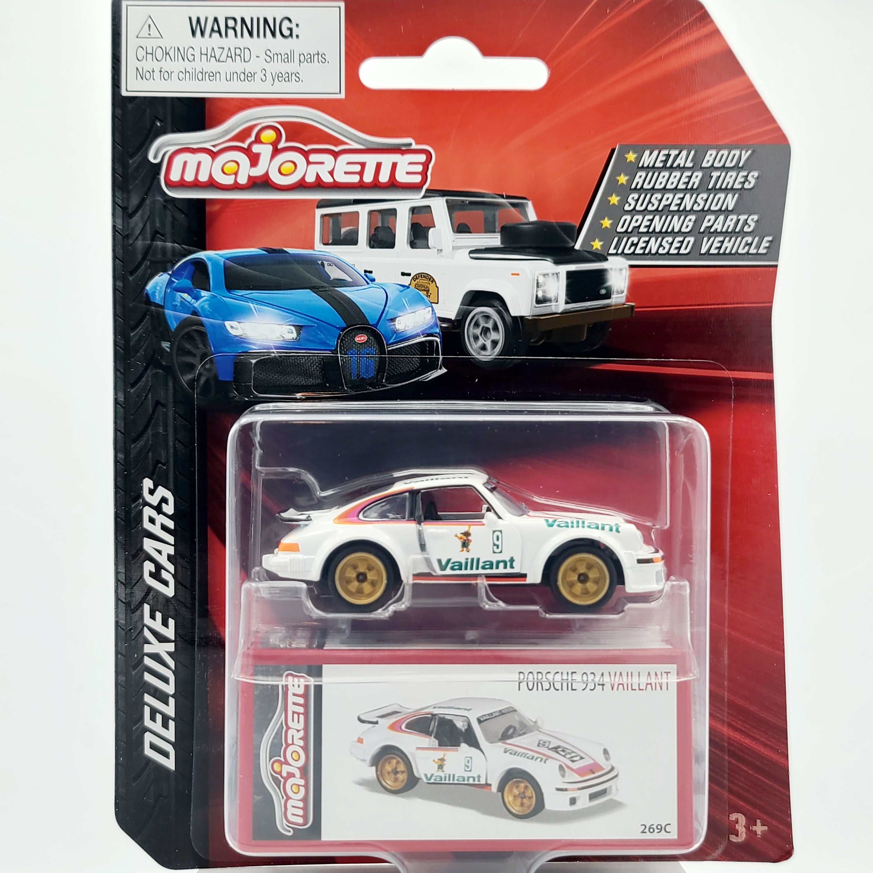 Majorette Porsche 934 Valliant - Approx 1:64 (2023 Deluxe Series)