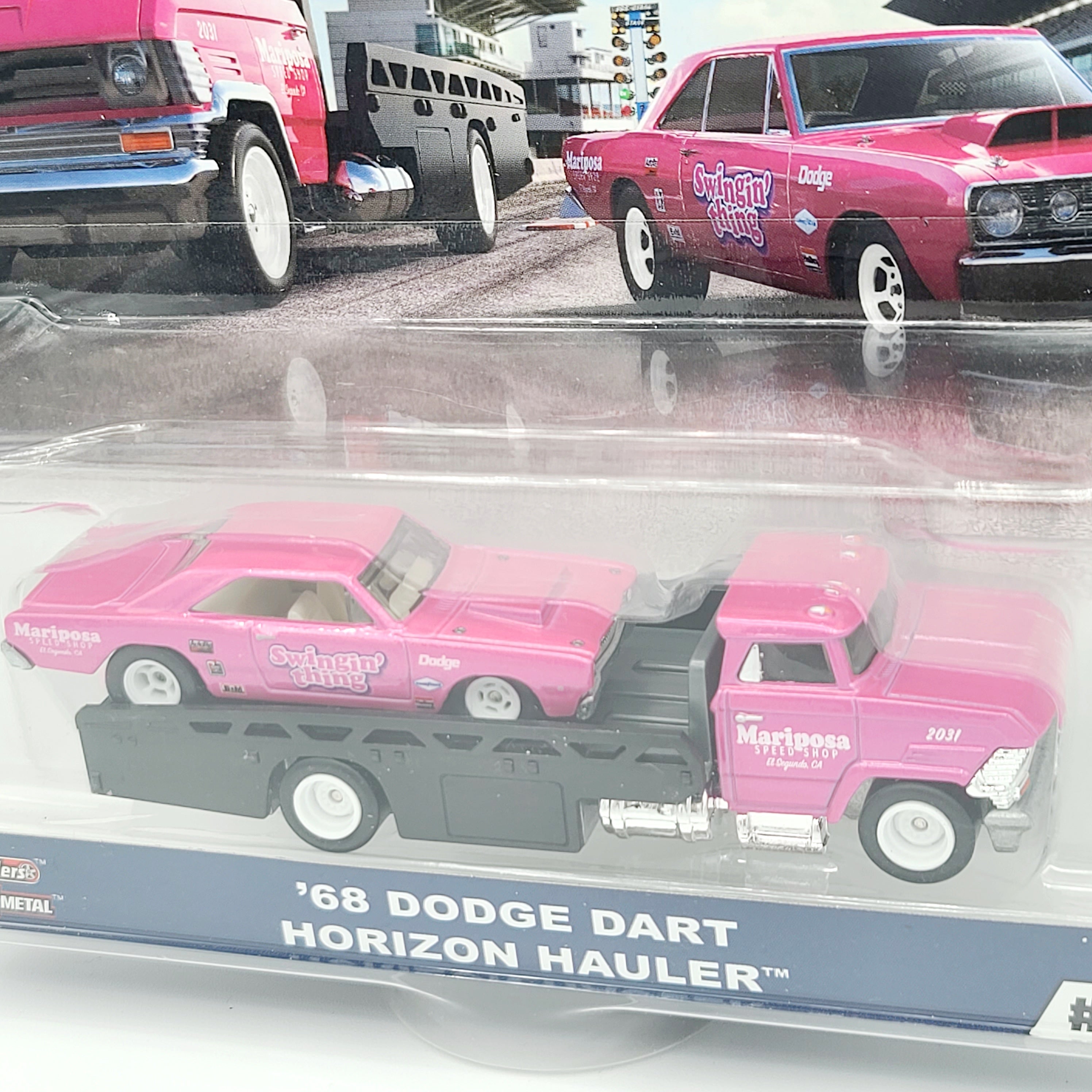 Hot Wheels Team Transport - '68 Dodge Dart & HW Horizon Hauler 