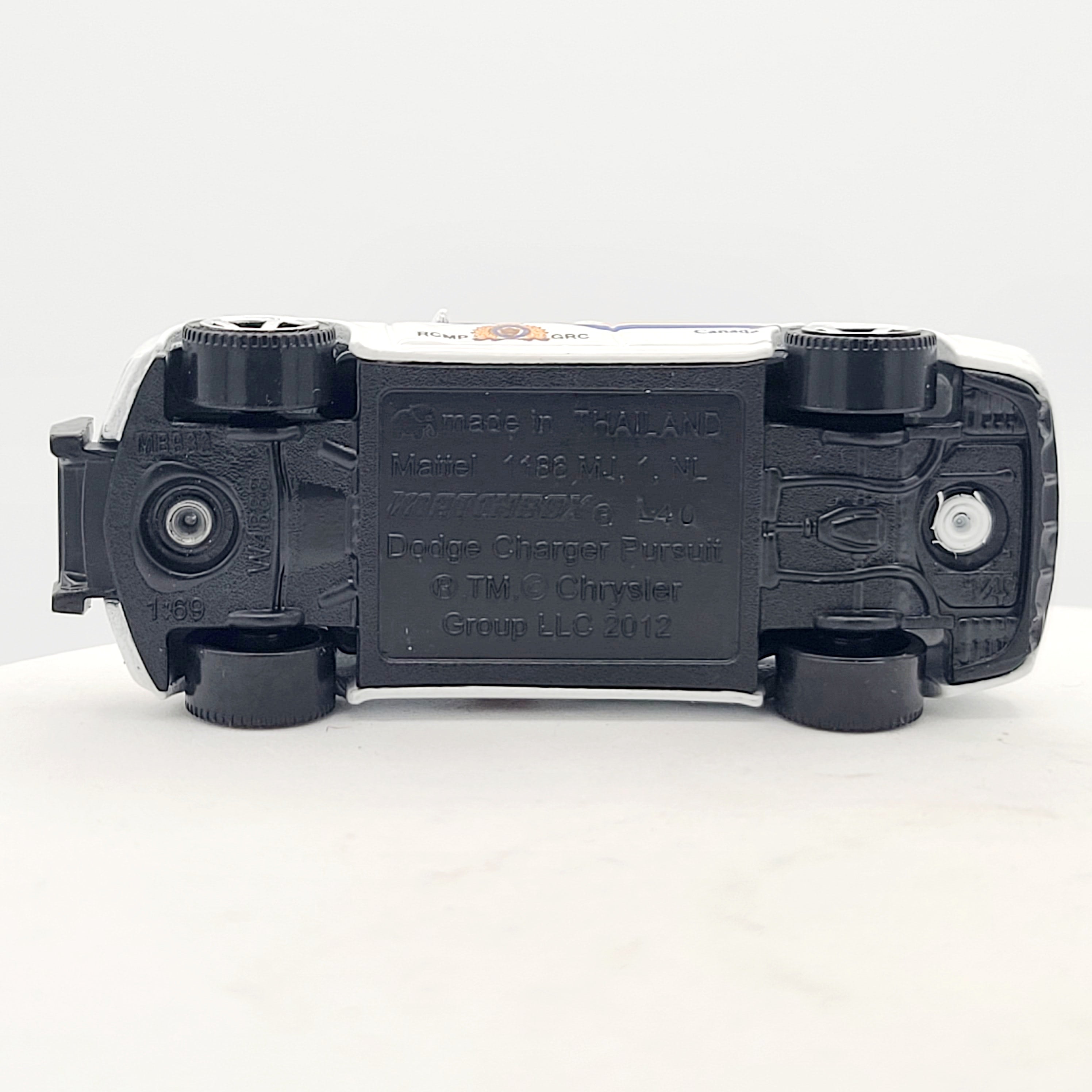 Matchbox Dodge Charger Pursuit "Royal Canadian Mounted Police" RCMP (2019 MBX Basic - Rescue)