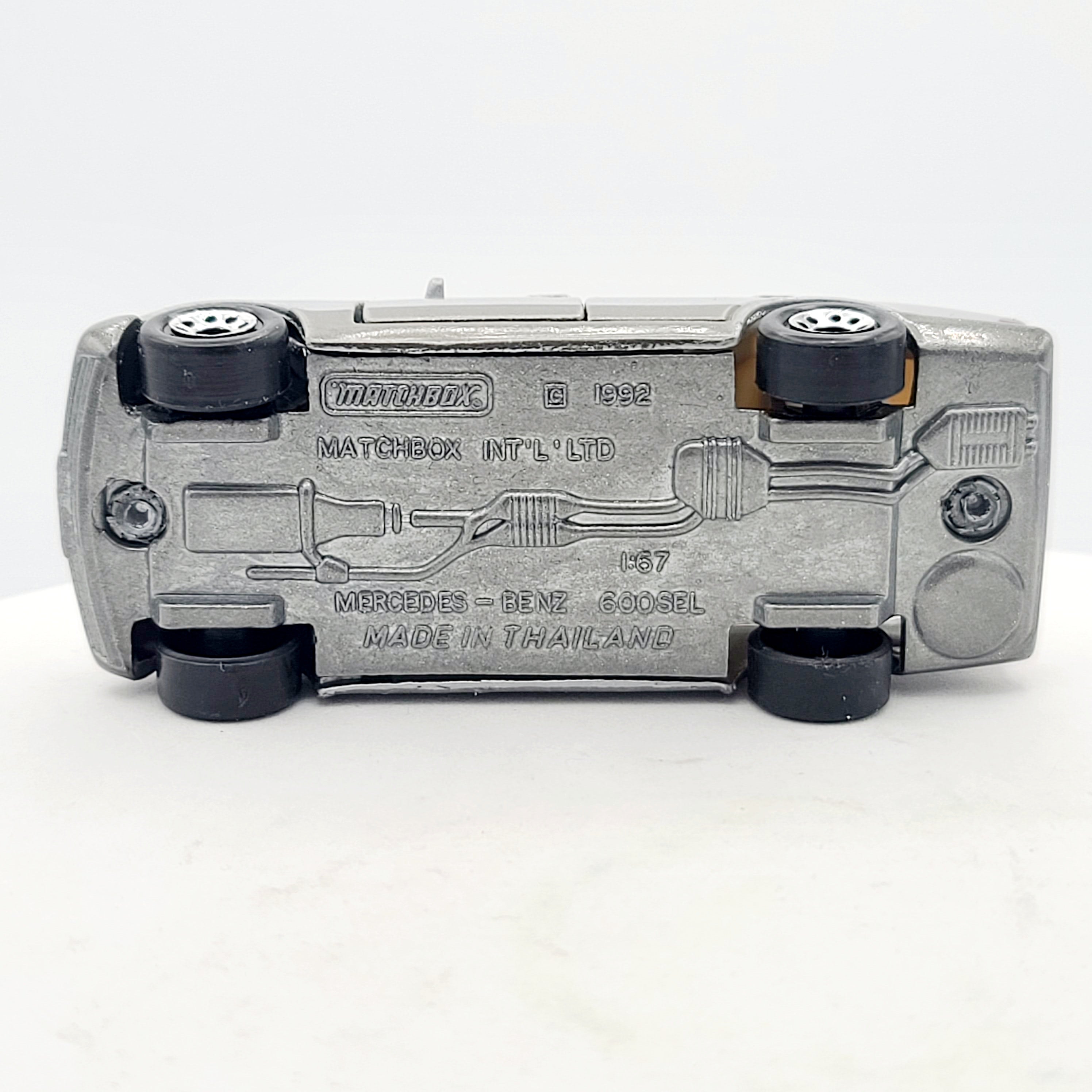 Matchbox Mercedes-Benz 600 SEL *Thailand Base* (1993 MBX Basic - ROW 1-75)