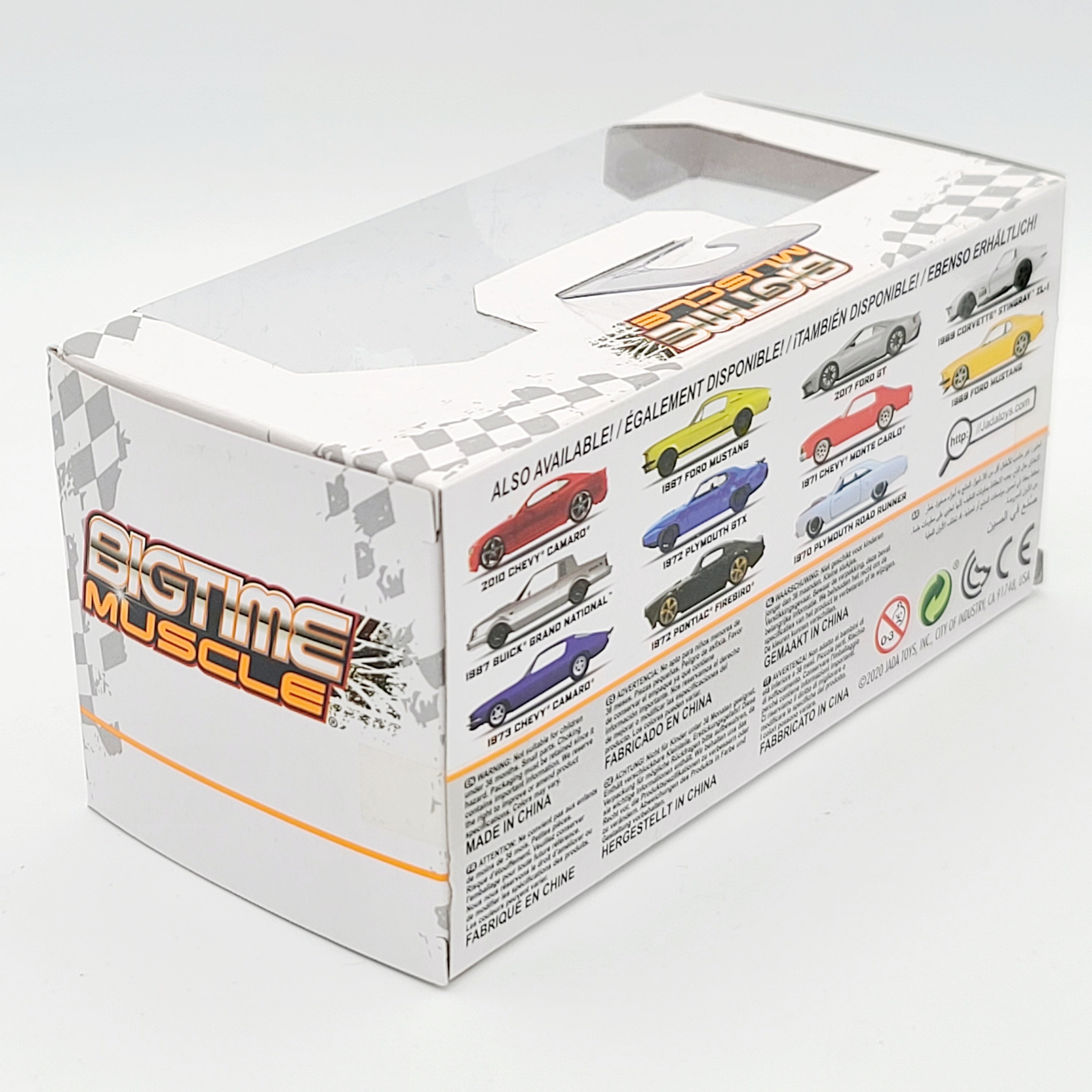 Jada Toys '73 Plymouth Barracuda Police Car "Highway Patrol" - 1:32 scale (2020 Bigtime Muscle)