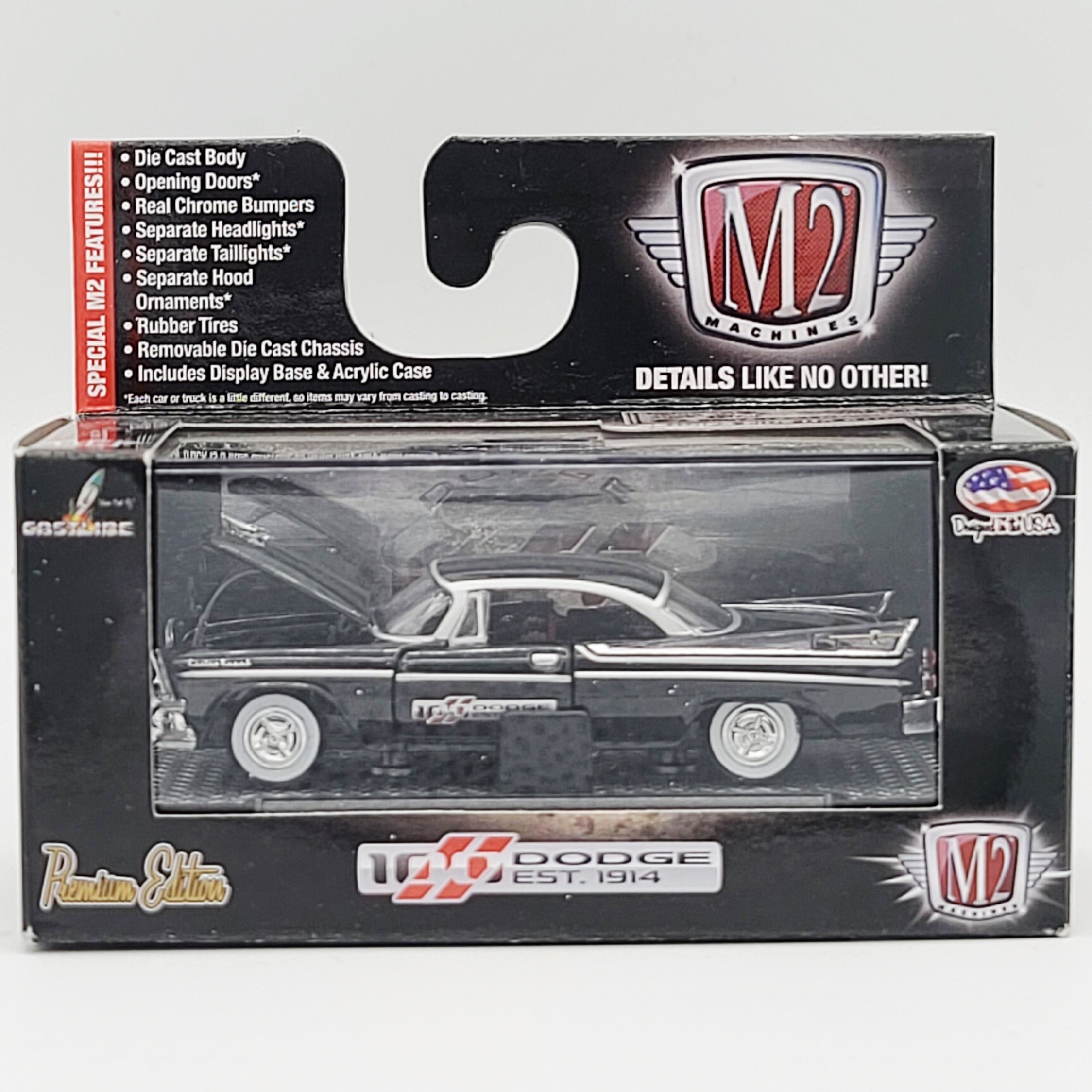 M2 Machines '54 Dodge Custom Royal Lancer D500 - 1:64 (2014 Dodge 100 Years D01)
