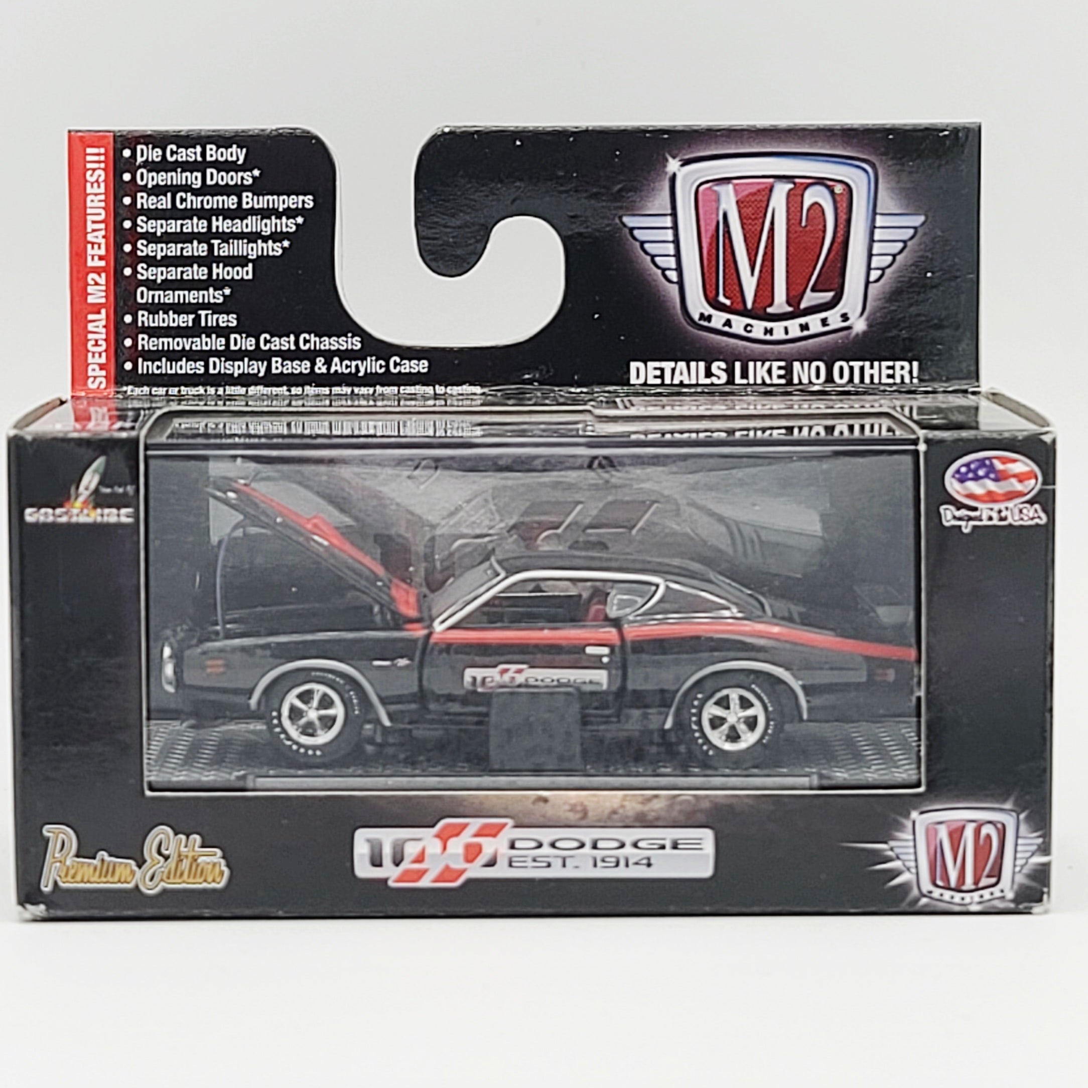 M2 Machines '71 Dodge Charger R/T HEMI - 1:64 (2014 Dodge 100 Years D01)