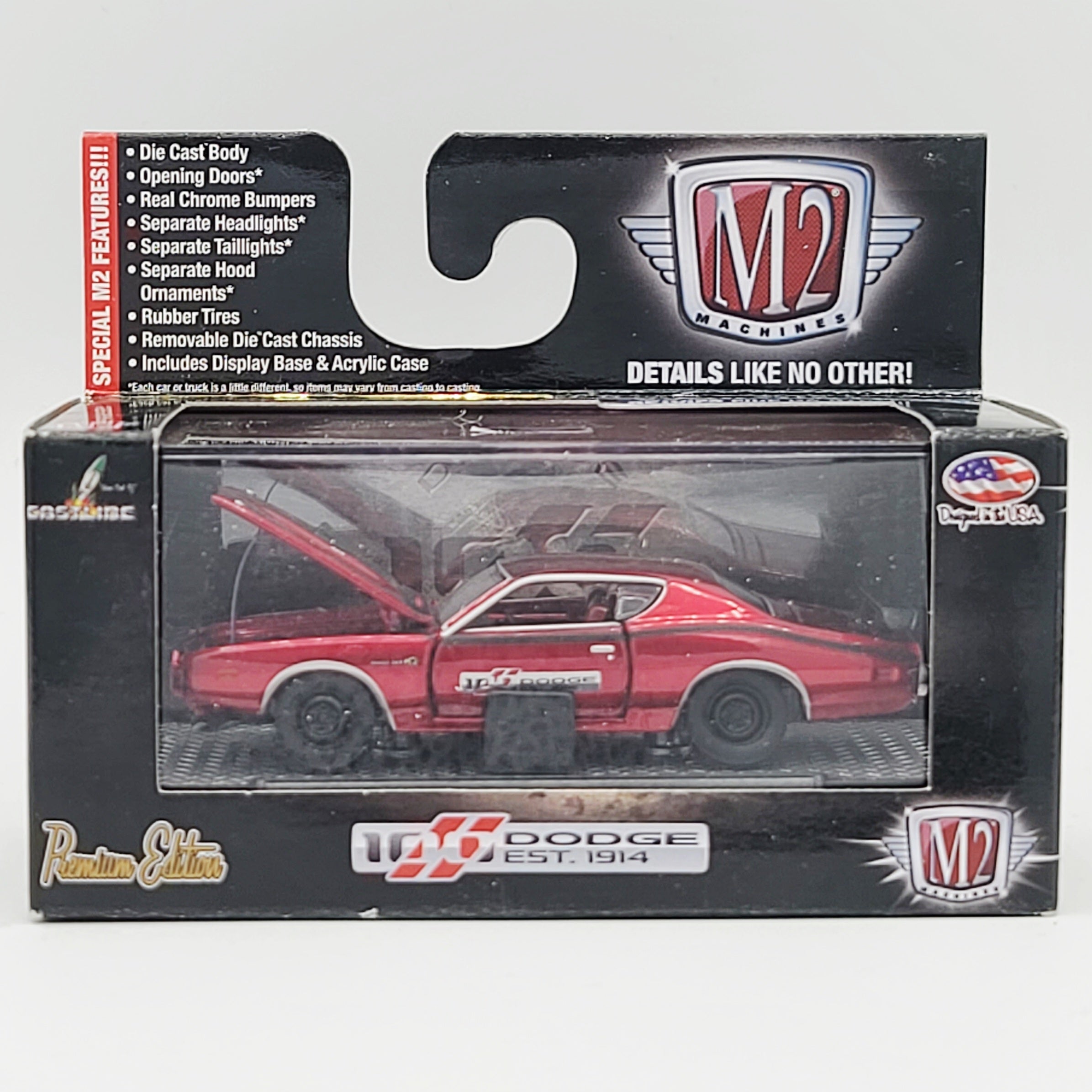 M2 Machines '70 Dodge Super Bee HEMI - 1:64 (2014 Dodge 100 Years DS01 - Walmart Exclusive)