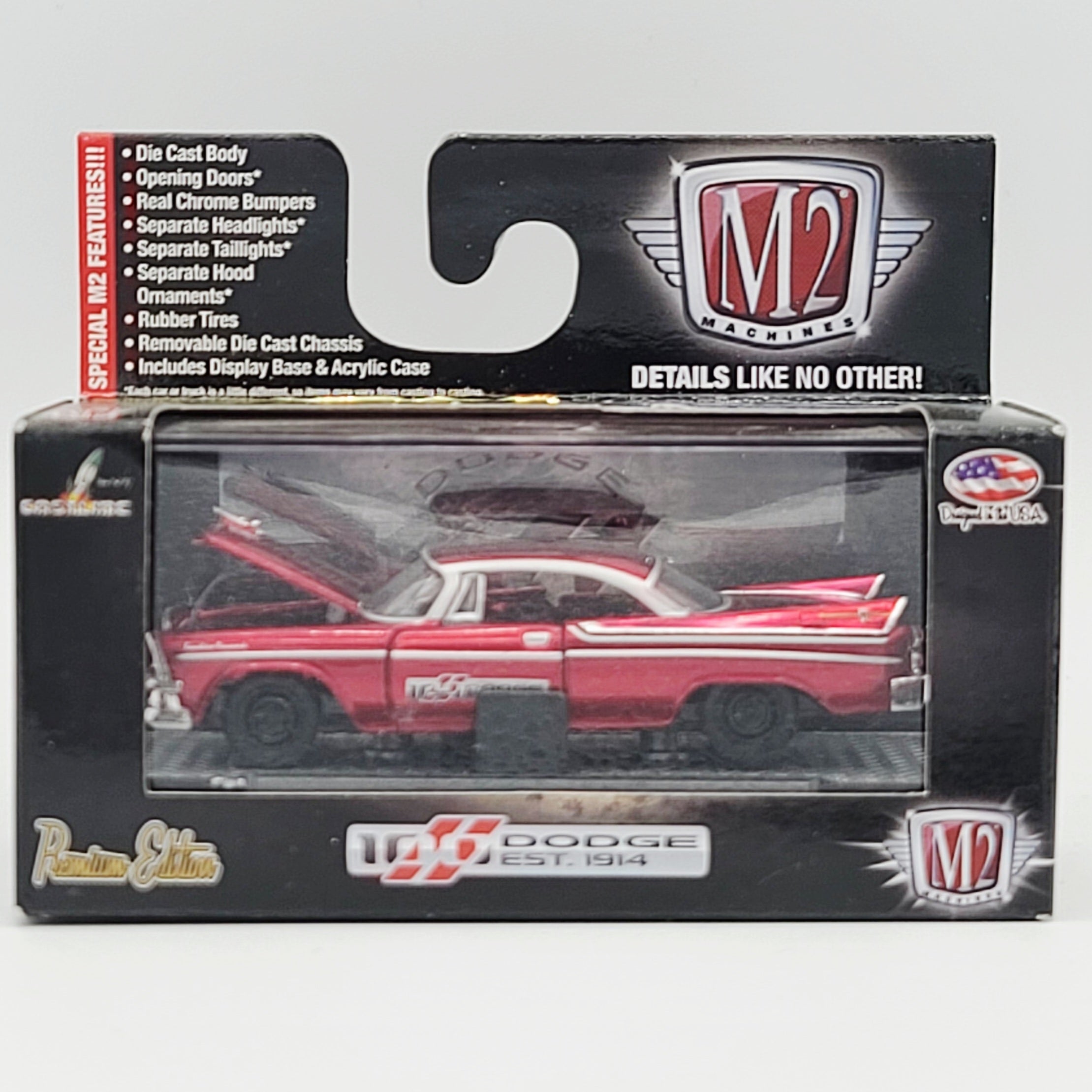M2 Machines '54 Dodge Custom Royal Lancer D500 - 1:64 (2014 Dodge 100 Years DS01 - Walmart Exclusive)