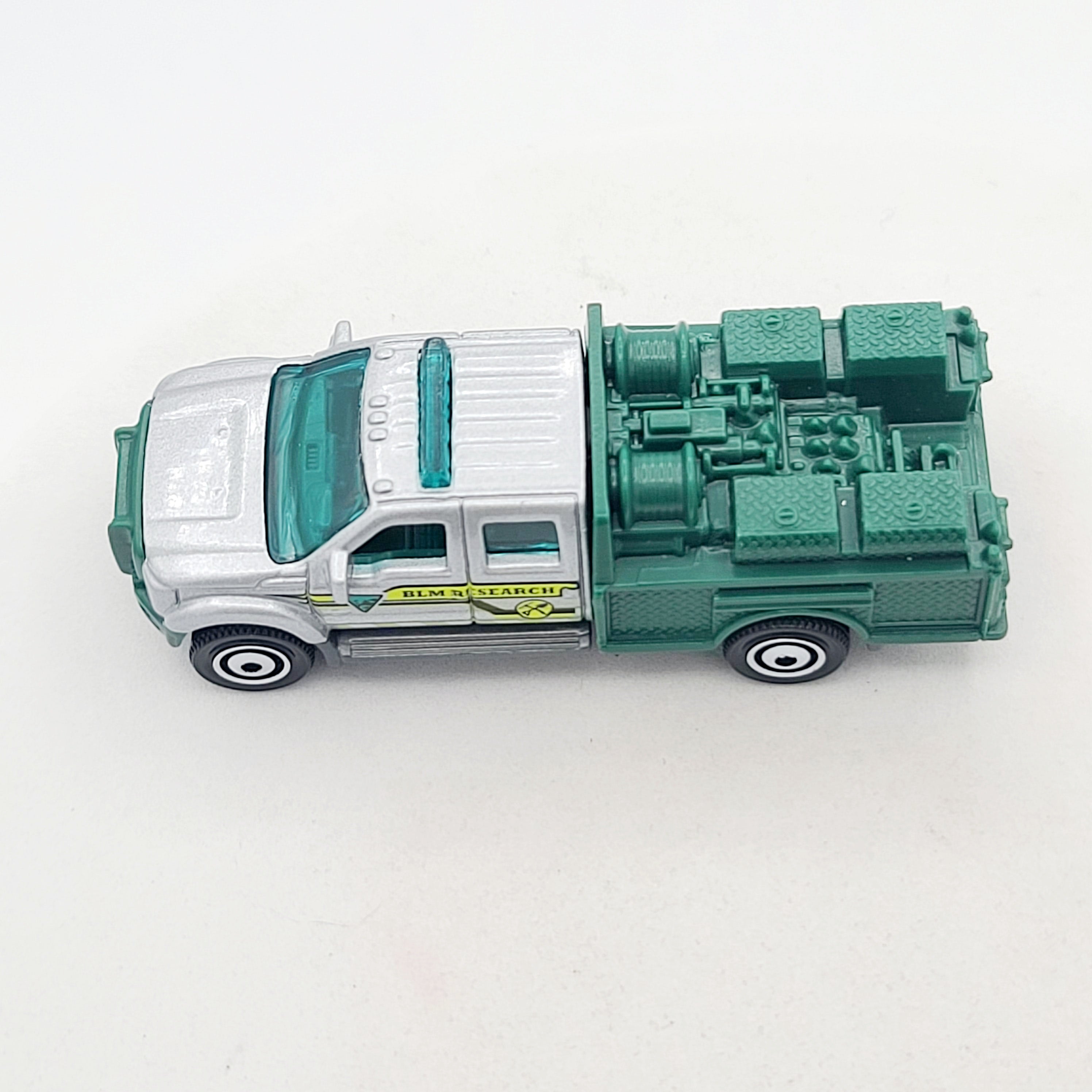 Matchbox Ford F-550 Superduty - Land Management (2016 MBX Basic - Explorers)