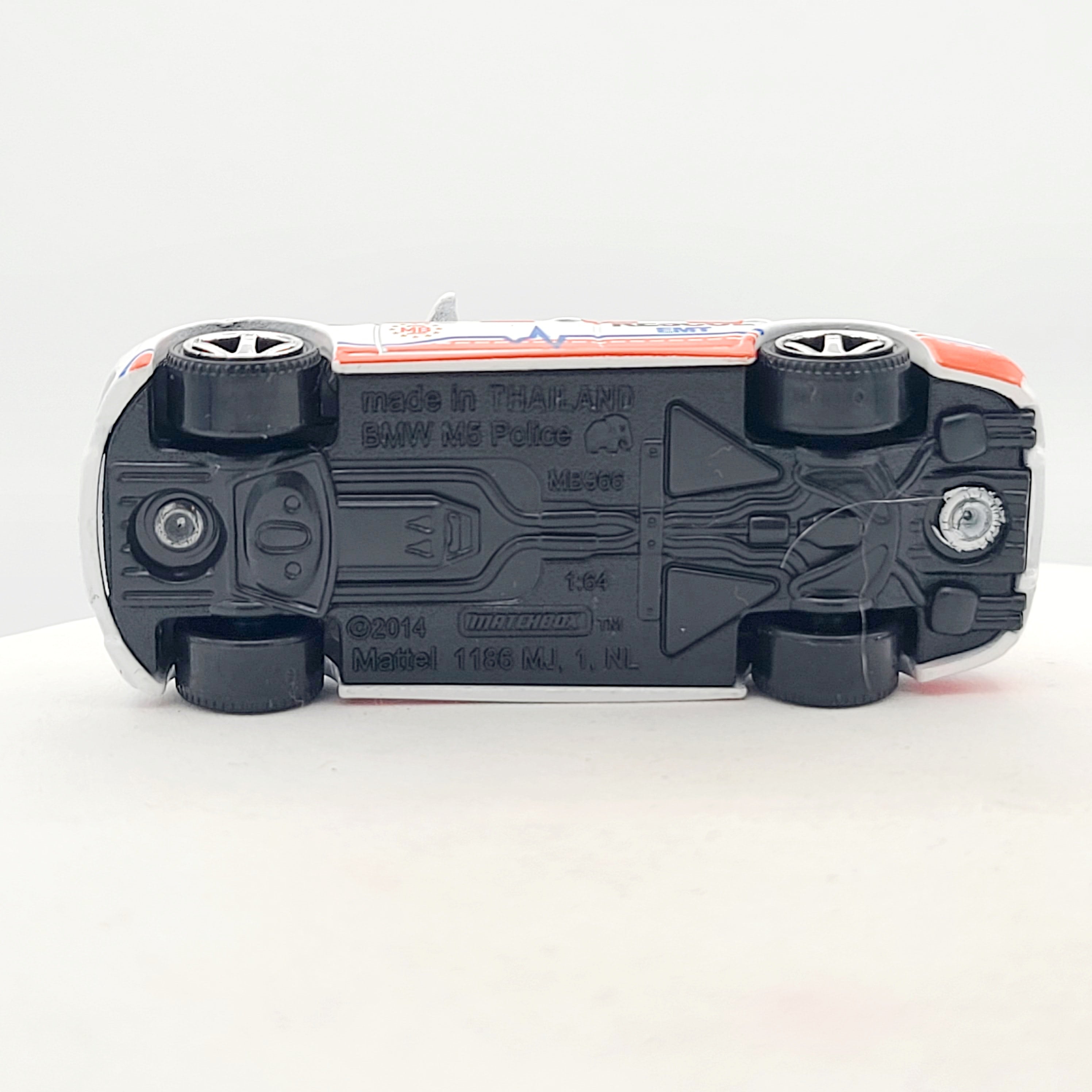 Matchbox BMW M5 Police "Rescue EMT" (2025 MBX 5 Pack Exclusive - Rescue V)