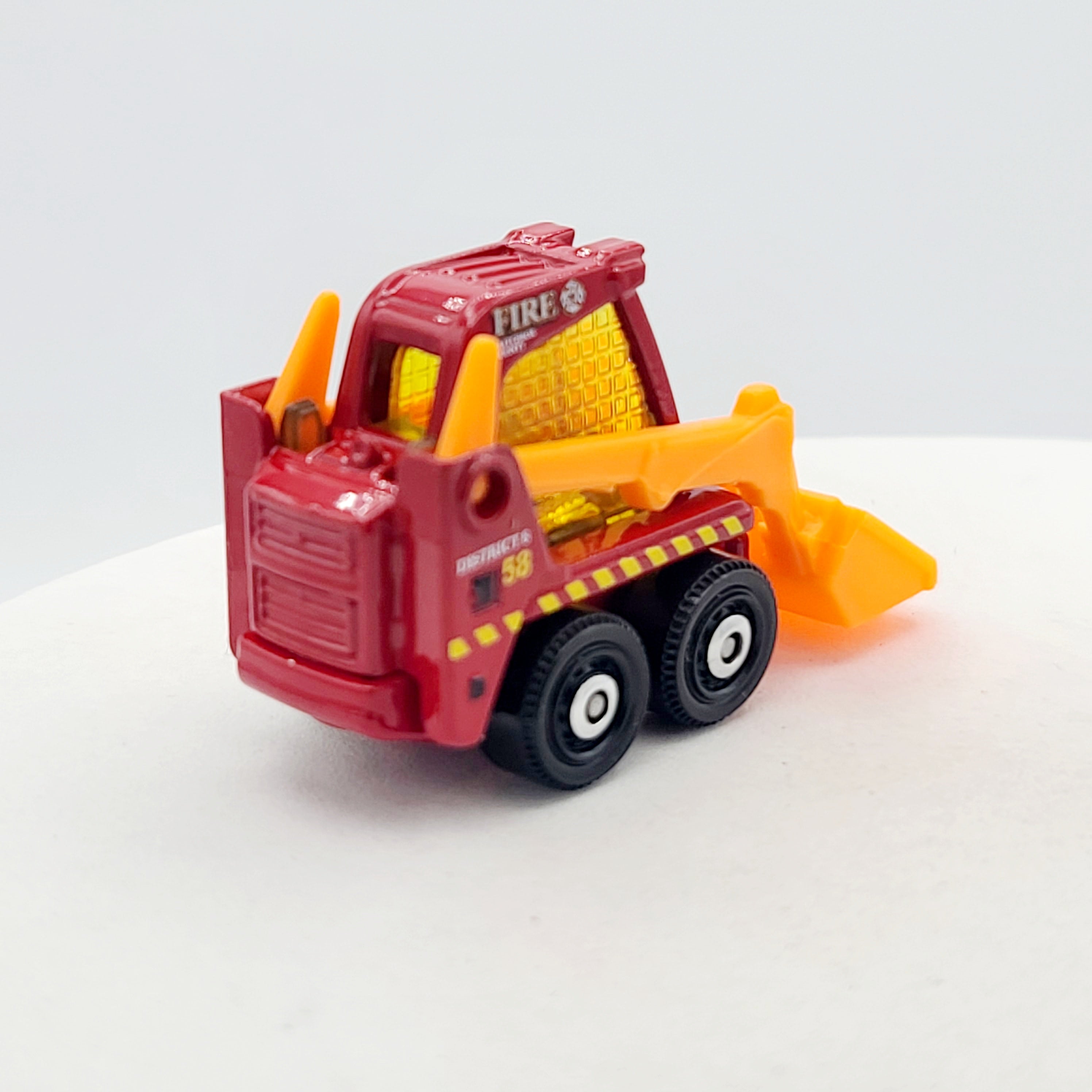 Matchbox MBX Skidster "Fire Dept" / Skidsteer / Bobcat (2020 MBX Basic)