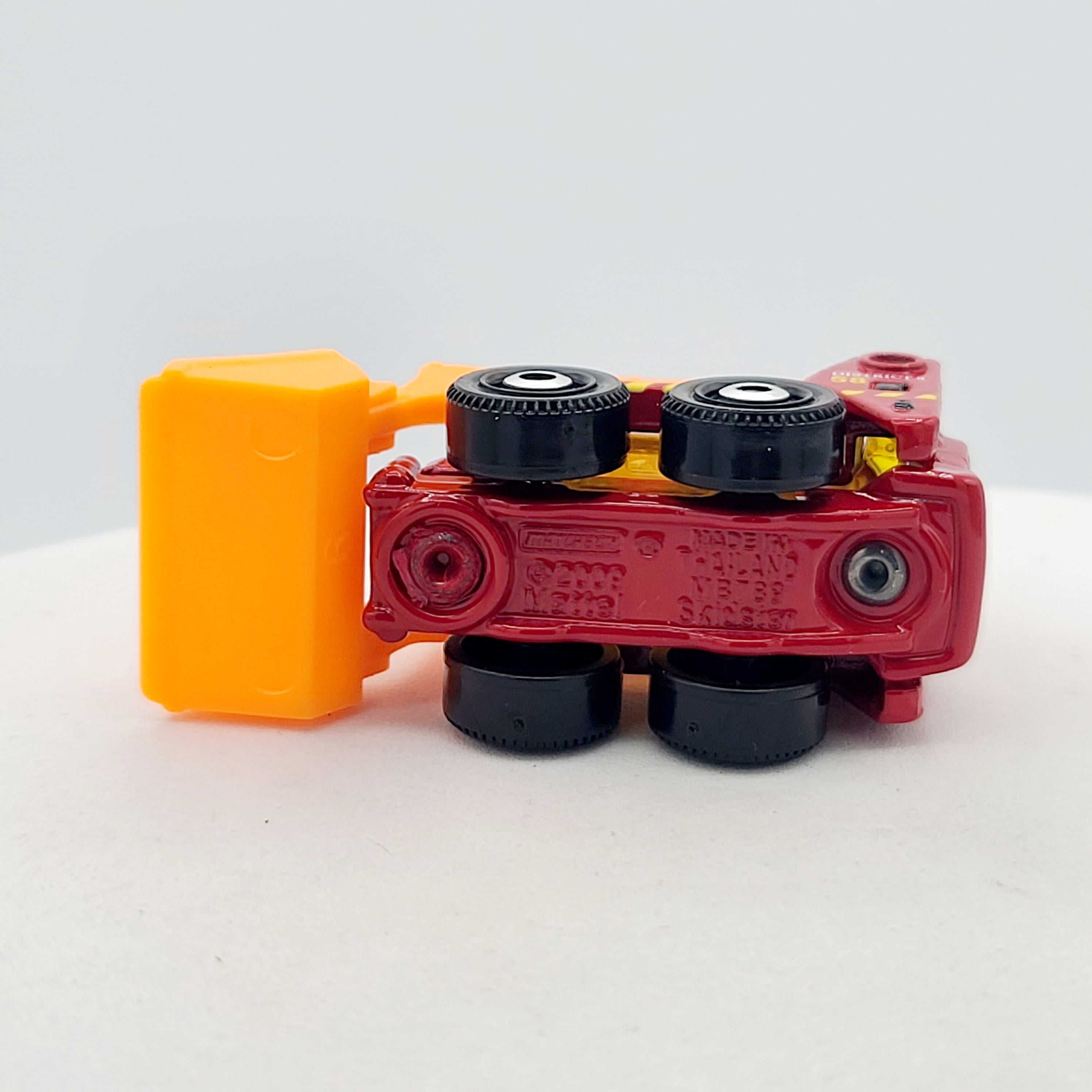 Matchbox MBX Skidster "Fire Dept" / Skidsteer / Bobcat (2020 MBX Basic)