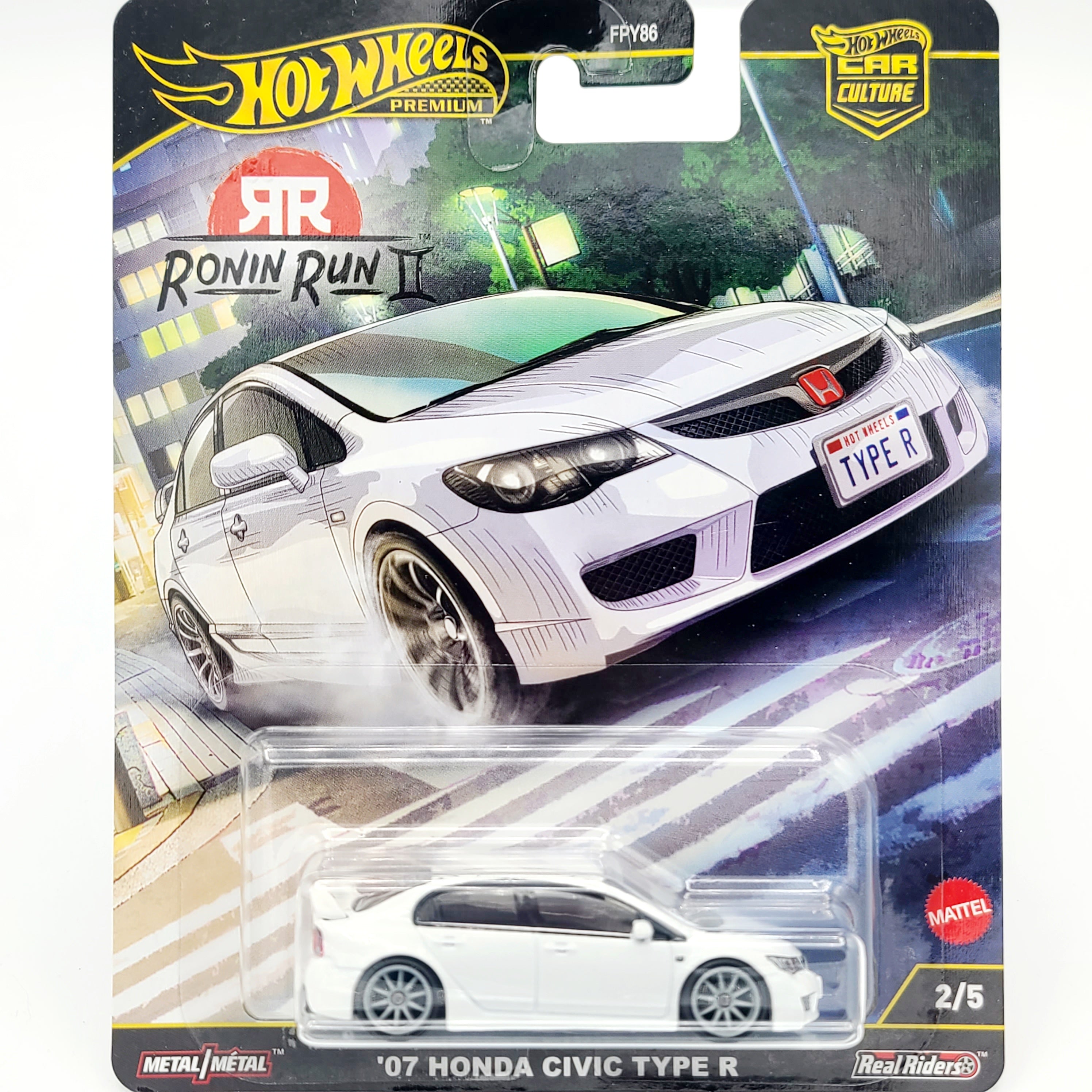 Hot Wheels - 2025 Car Culture Case M - Ronin Run II (Set of 5 Cars)