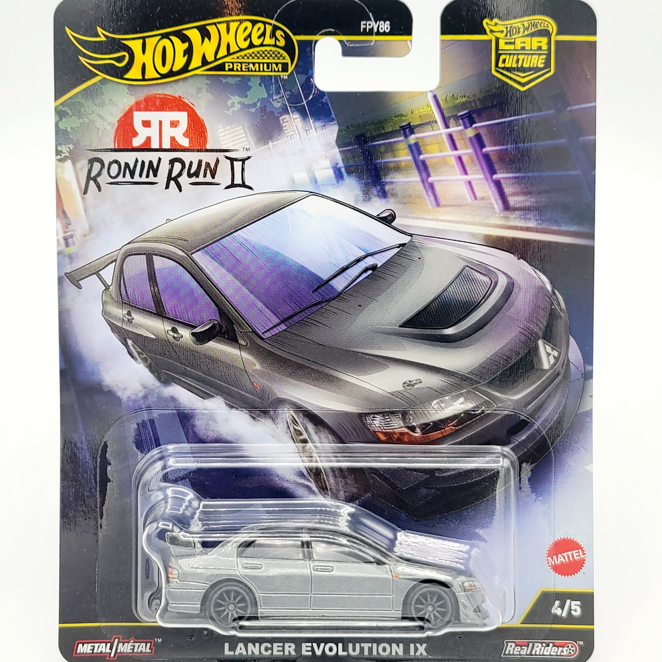Hot Wheels - 2025 Car Culture Case M - Ronin Run II (Set of 5 Cars)