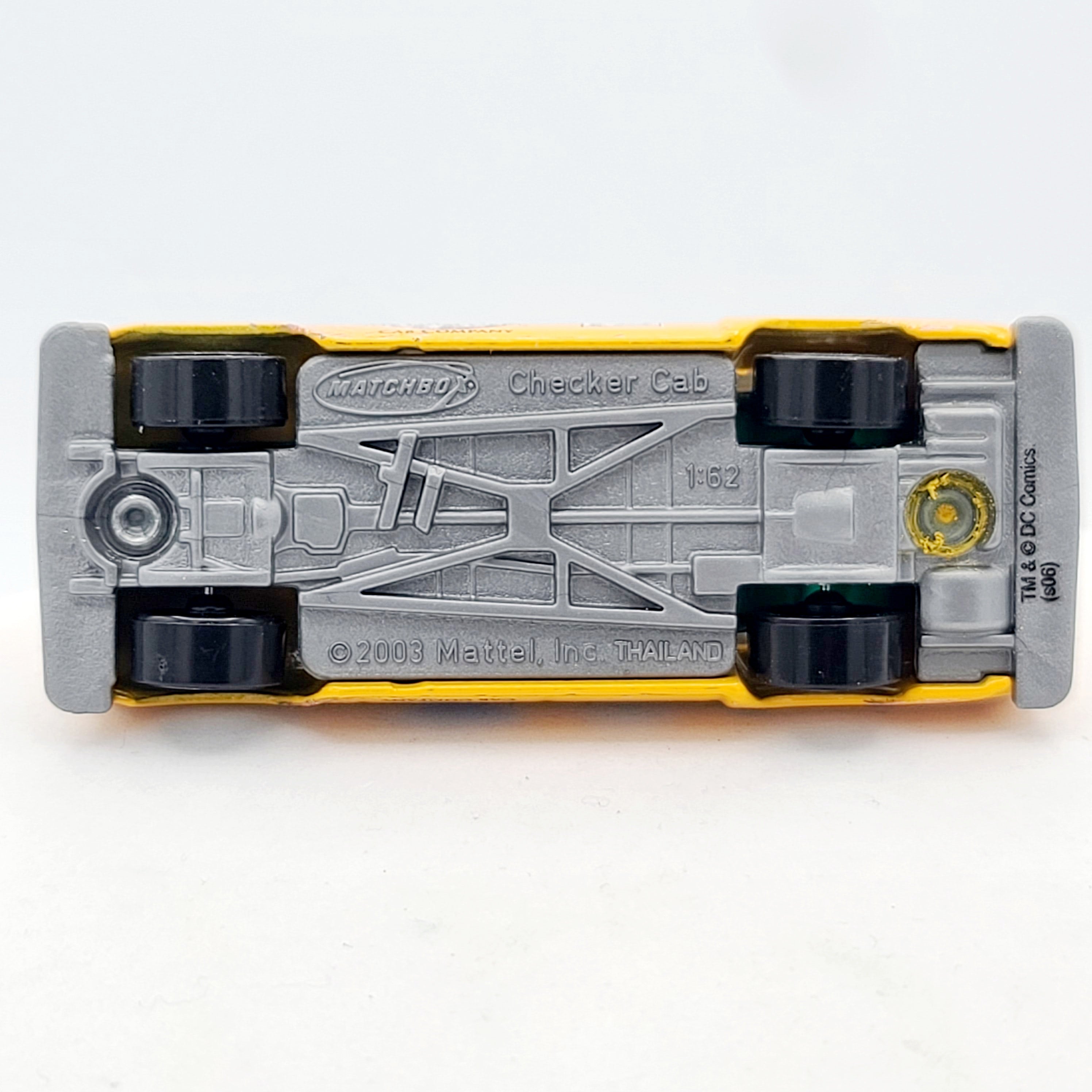 Matchbox Checker Cab A10 Taxi "Metropolis" (2006 MBX 5 Pack Exclusive - Superman)