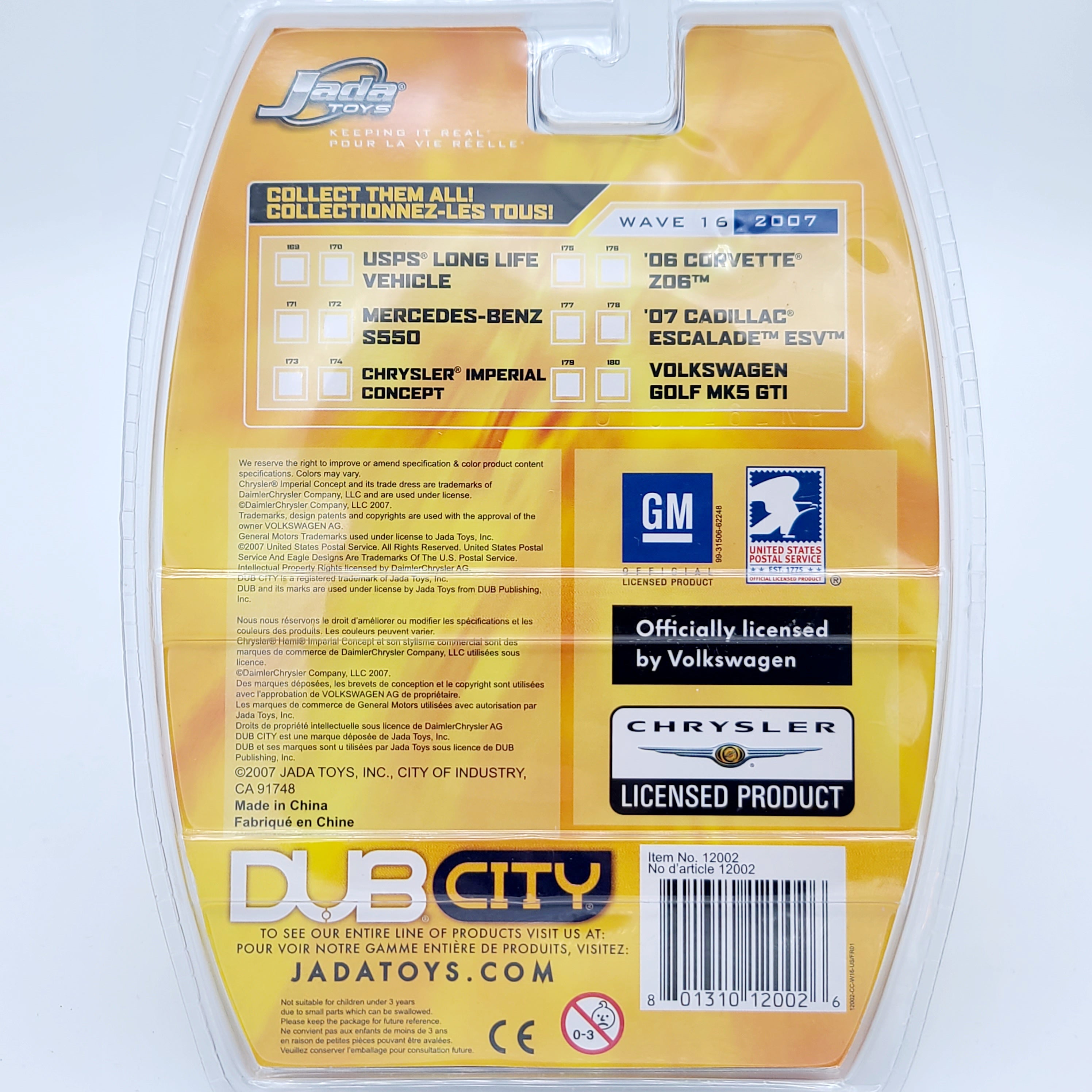 Jada Toys Chrysler Imperial Concept - 1:64 (2007 Dub City - Wave 16)