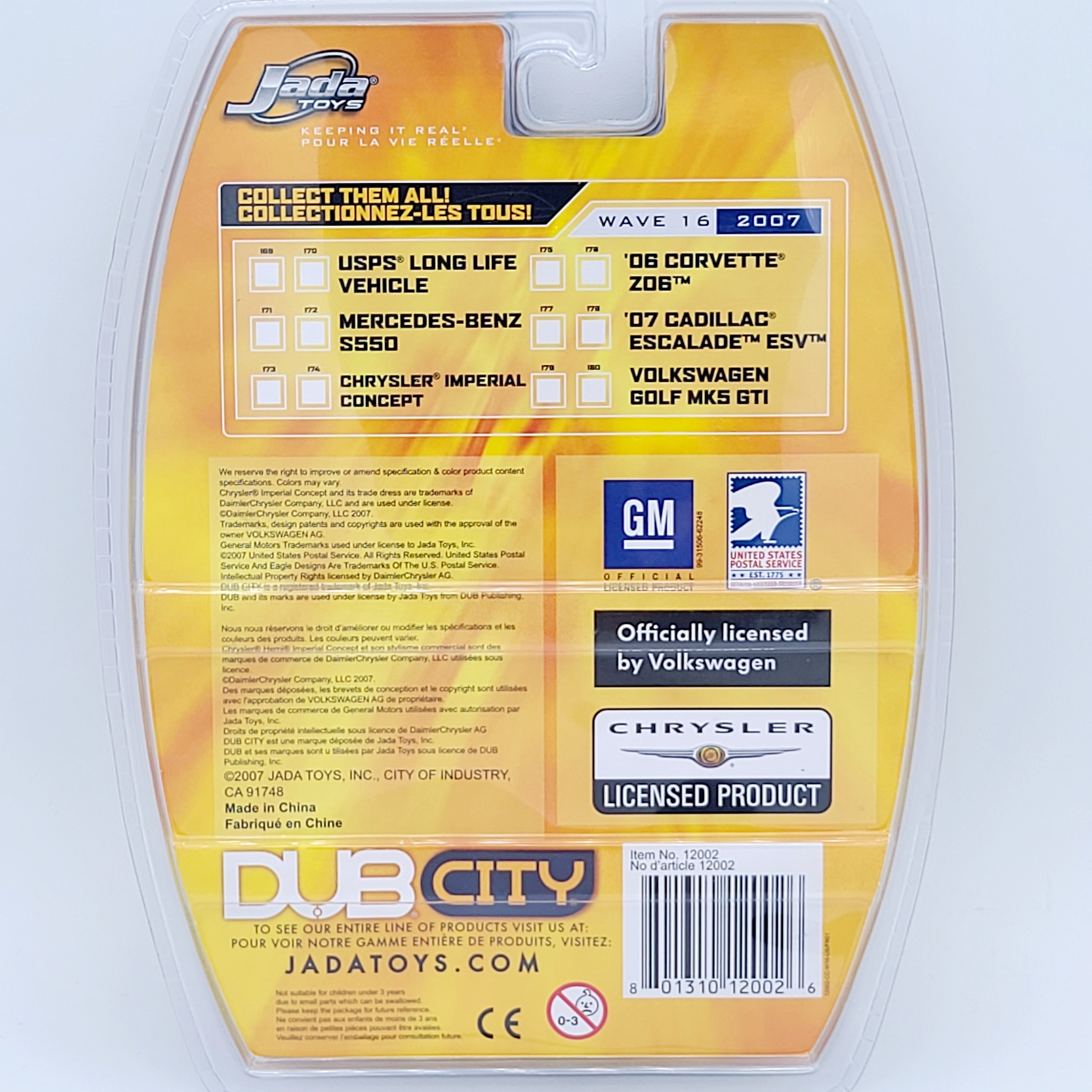 Jada Toys Chrysler Imperial Concept - 1:64 (2007 Dub City - Wave 17)