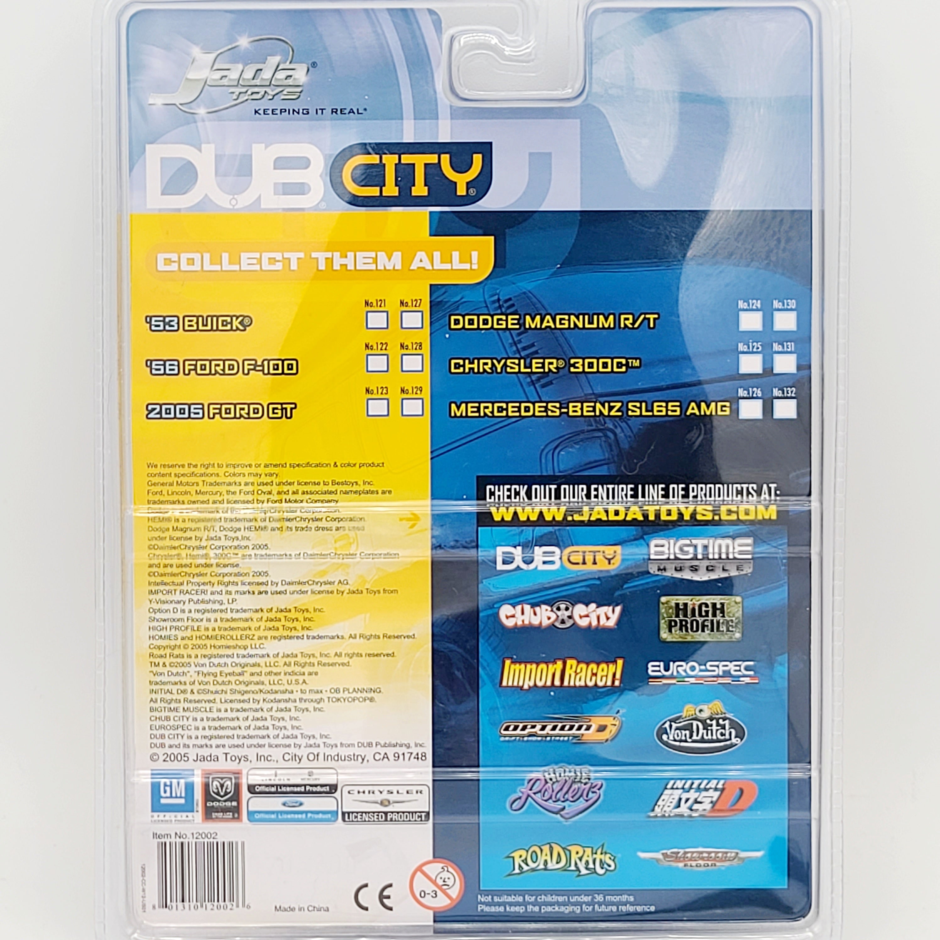 Jada Toys Dodge Magnum R/T - 1:64, Blue/Silver (2005 Dub City Kustoms - Wave 12)