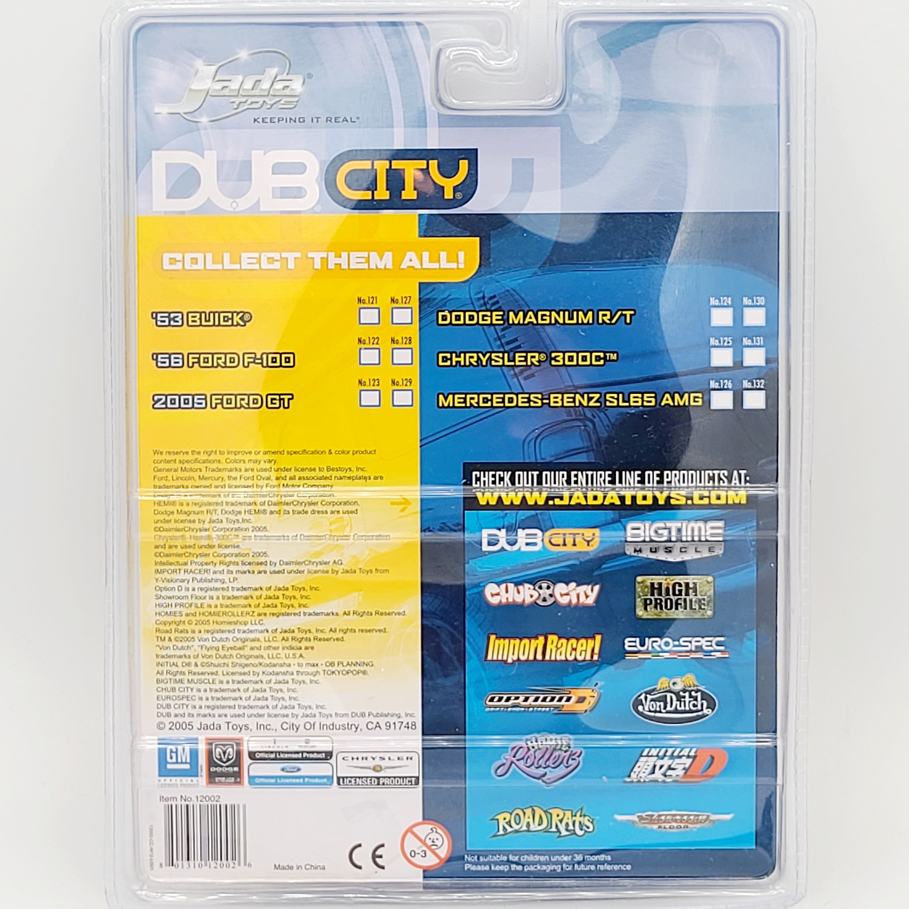 Jada Toys Dodge Magnum R/T - 1:64, Red (2005 Dub City Kustoms - Wave 12)