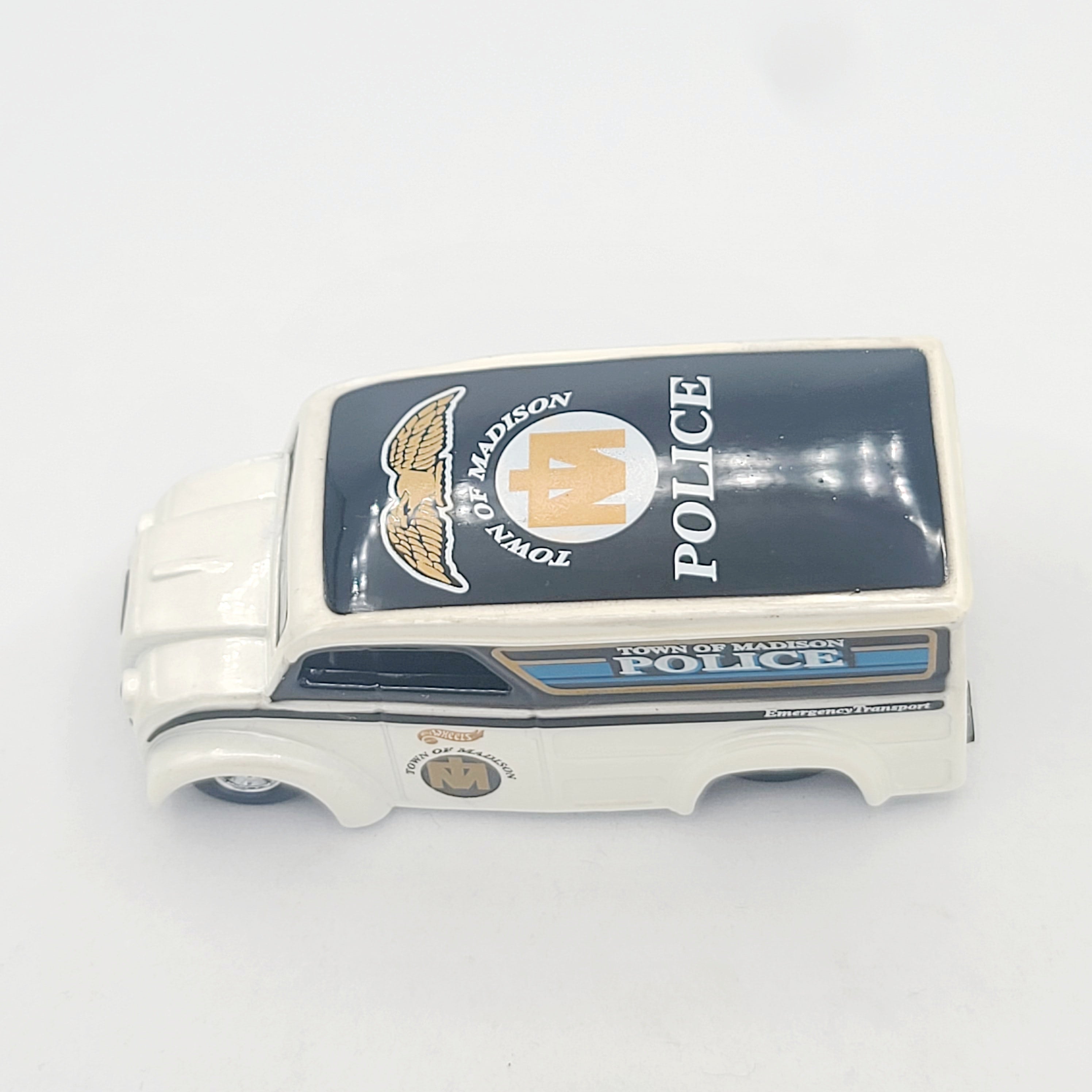 Hot Wheels Dairy Delivery Divco Milk Truck - Madison, Wisconsin (1999 HW Cop Rods)