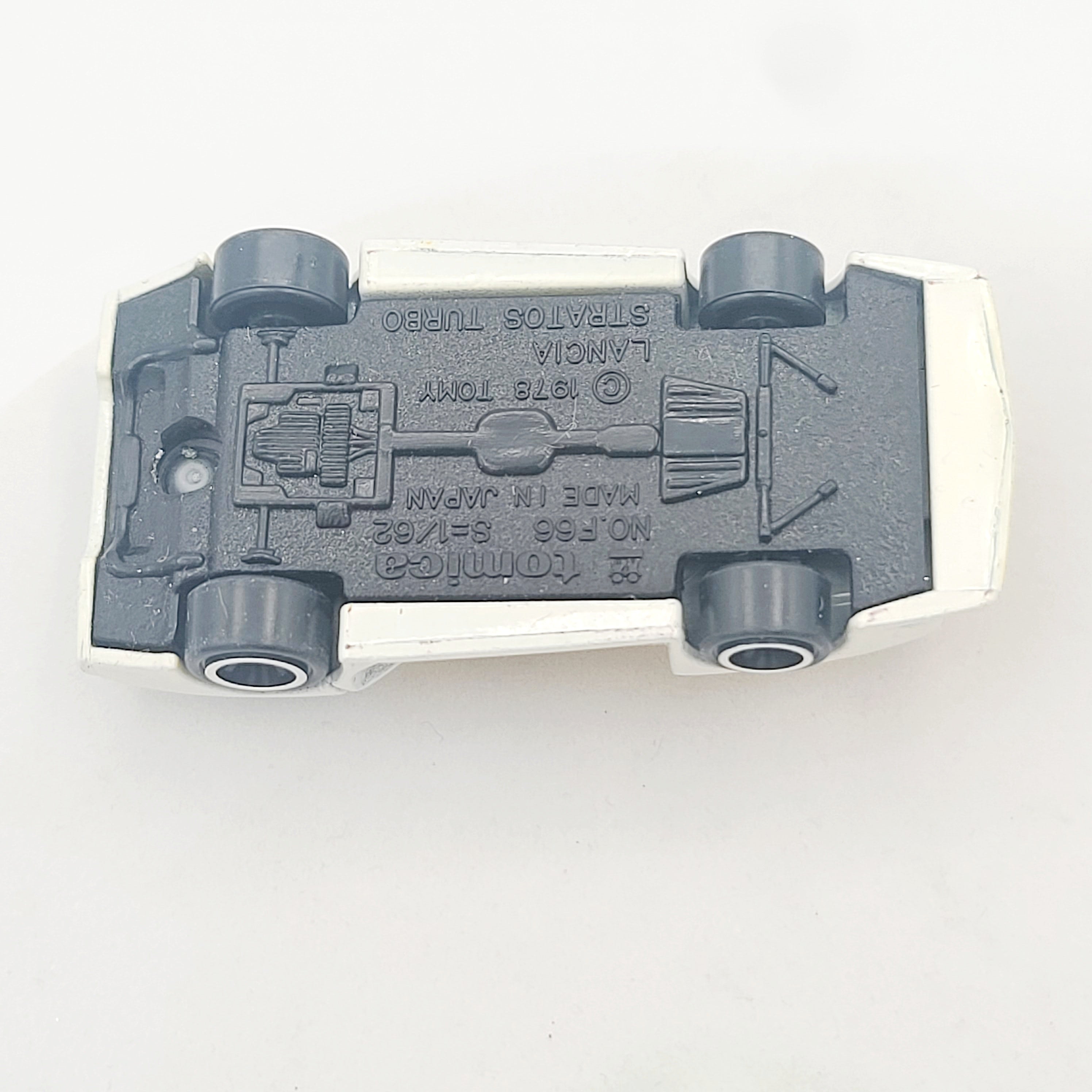 Tomica Lancia Stratos Turbo #223-F66 - Approx. 1:64, Loose (Pocket Cars)