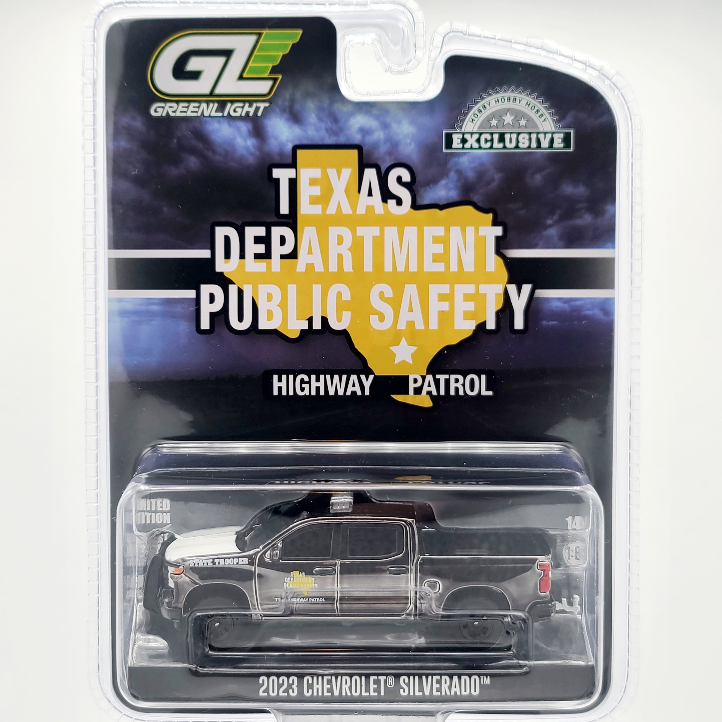 GreenLight - CHASE, BLACK CHROME - '23 Chevrolet Silverado 