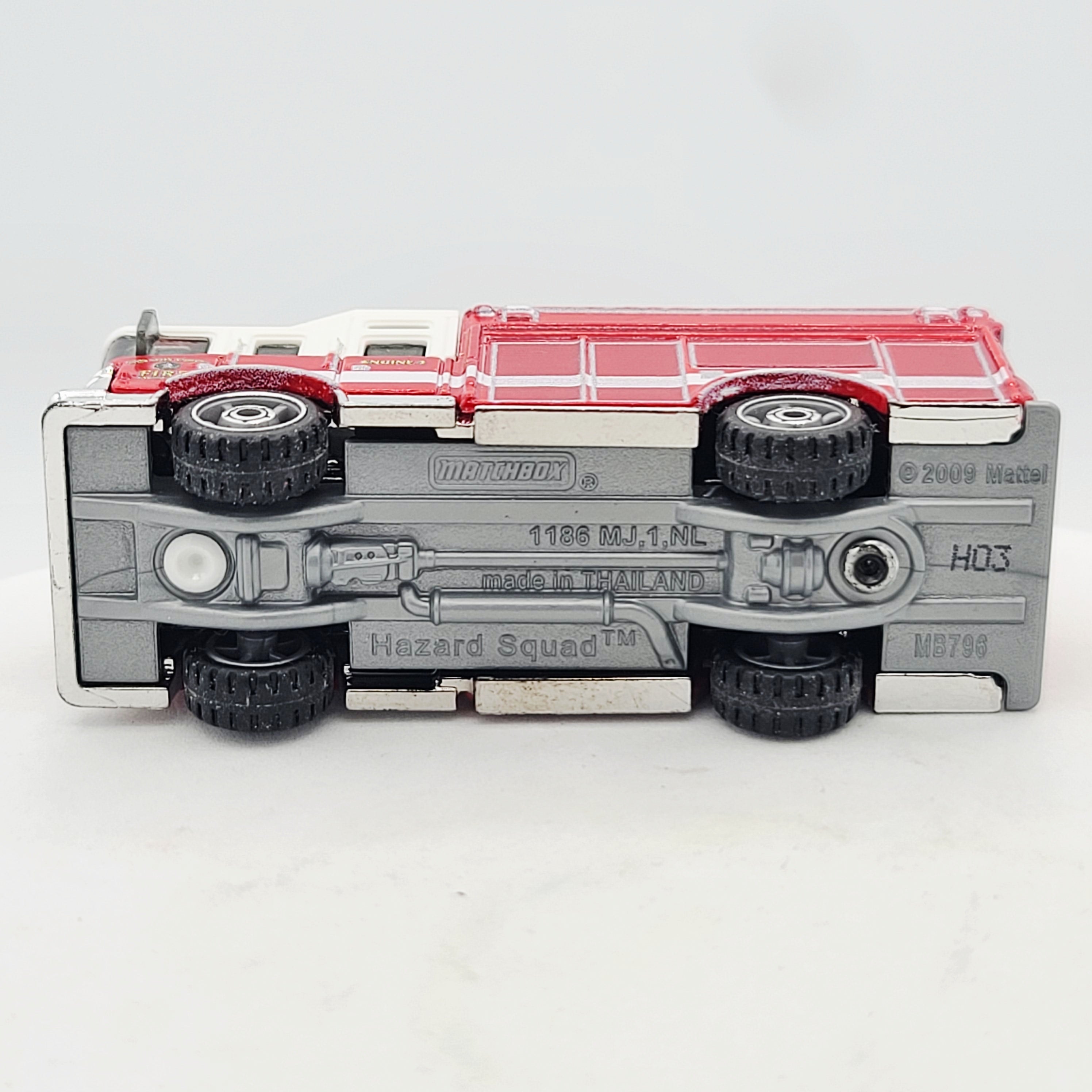 Matchbox Hazard Squad Fire Truck "San Luis Obispo" (2015 MBX Supreme Hero)