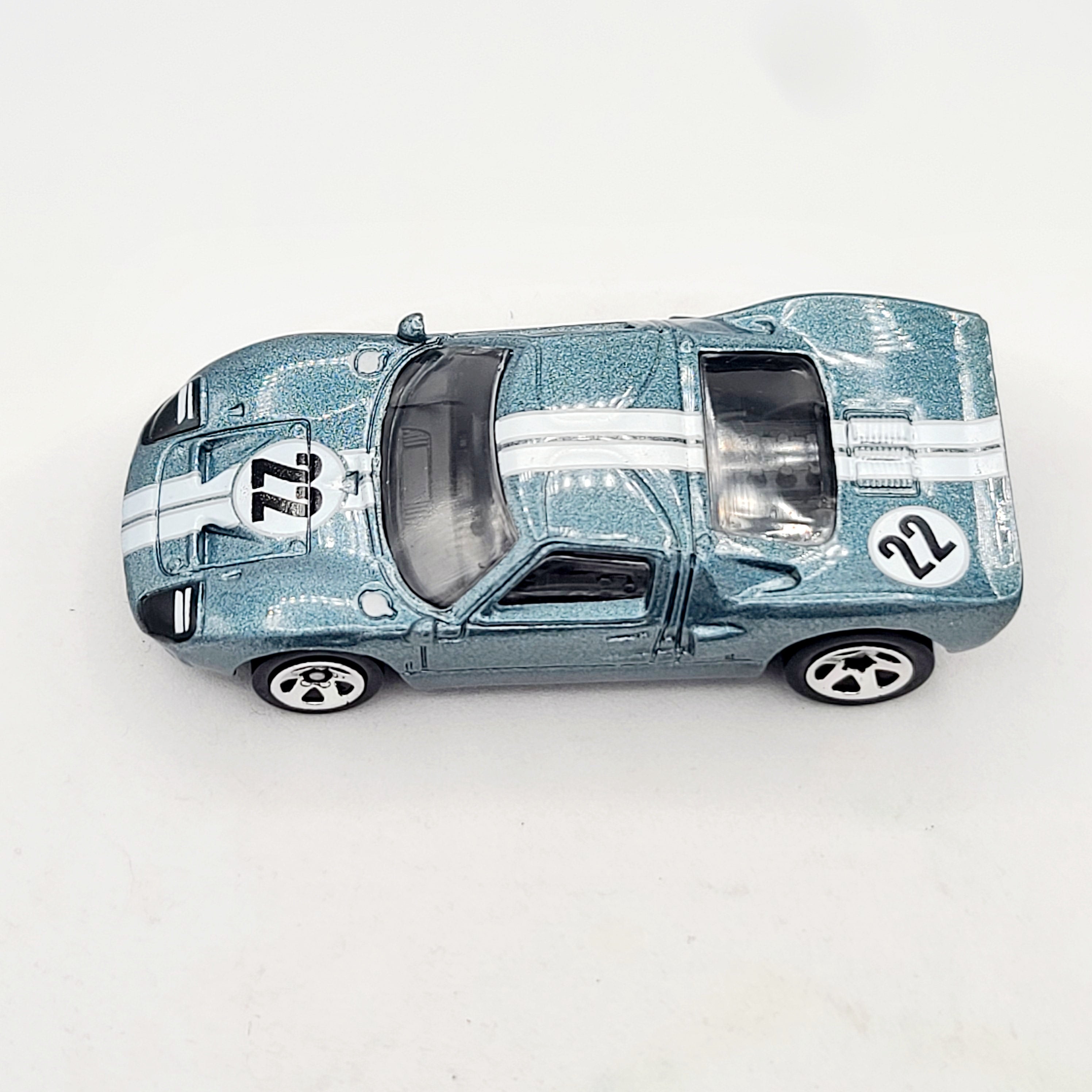 Hot Wheels Ford GT40, Blue (2007 HW Basic - All Stars)