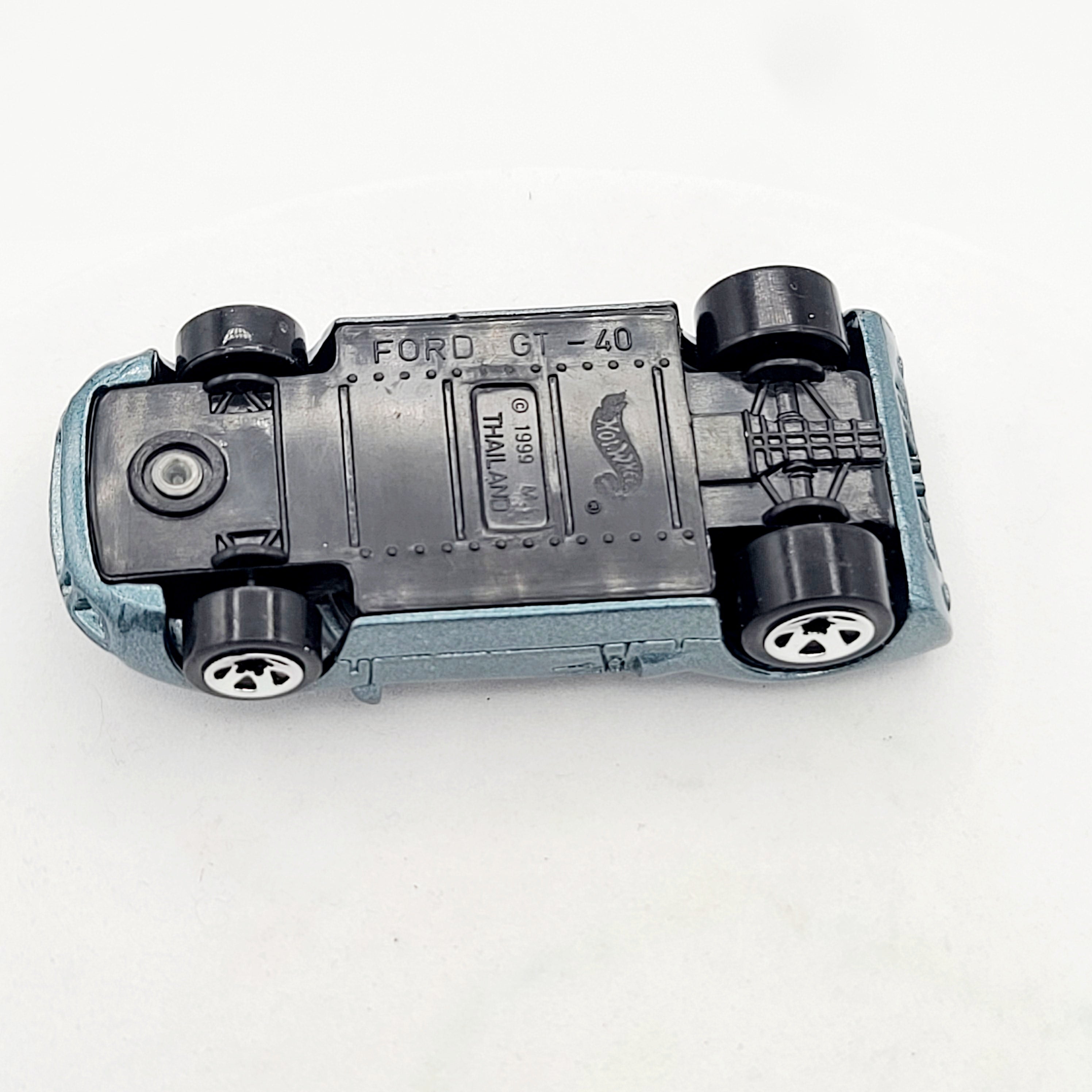 Hot Wheels Ford GT40, Blue (2007 HW Basic - All Stars)