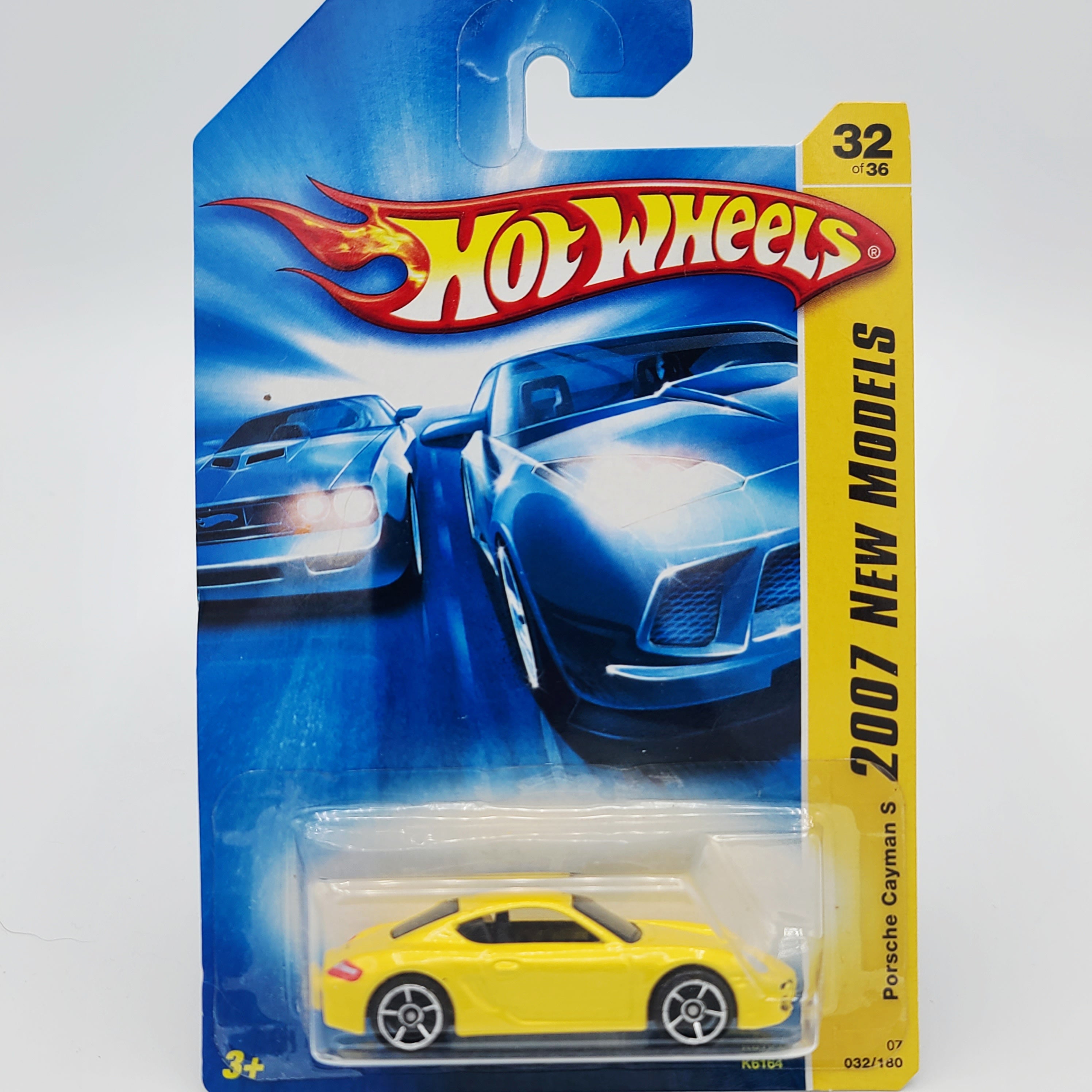 Hot Wheels Porsche Cayman S - Yellow (2007 HW Basic - New Models)