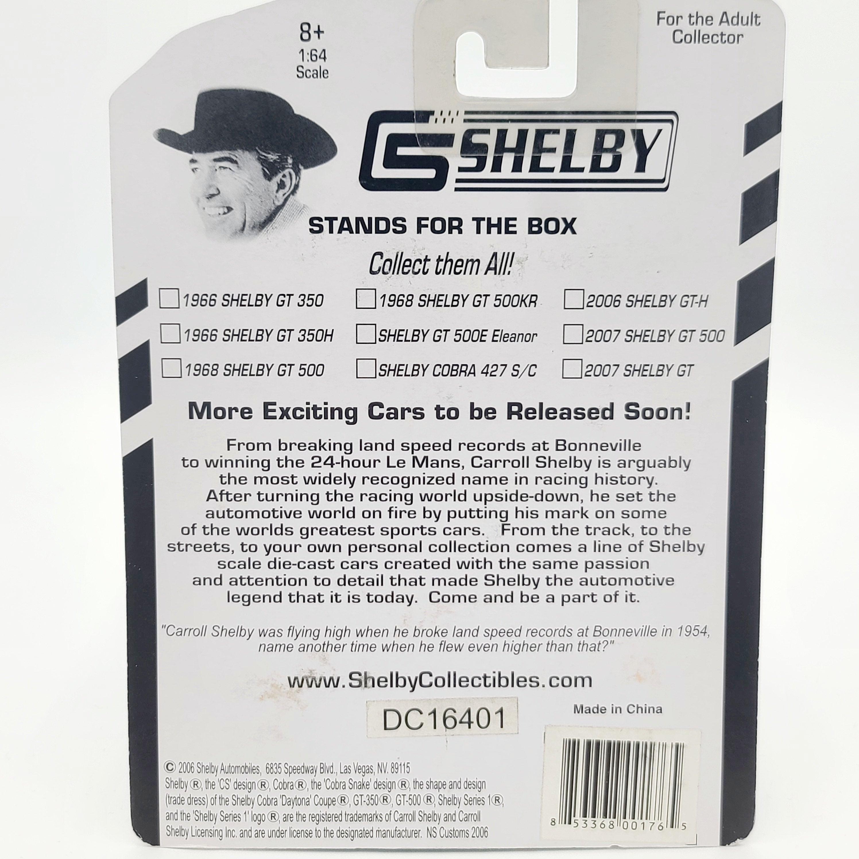 Shelby Collectibles '66 Ford Mustang Shelby GT 350N - 1:64 (2006)