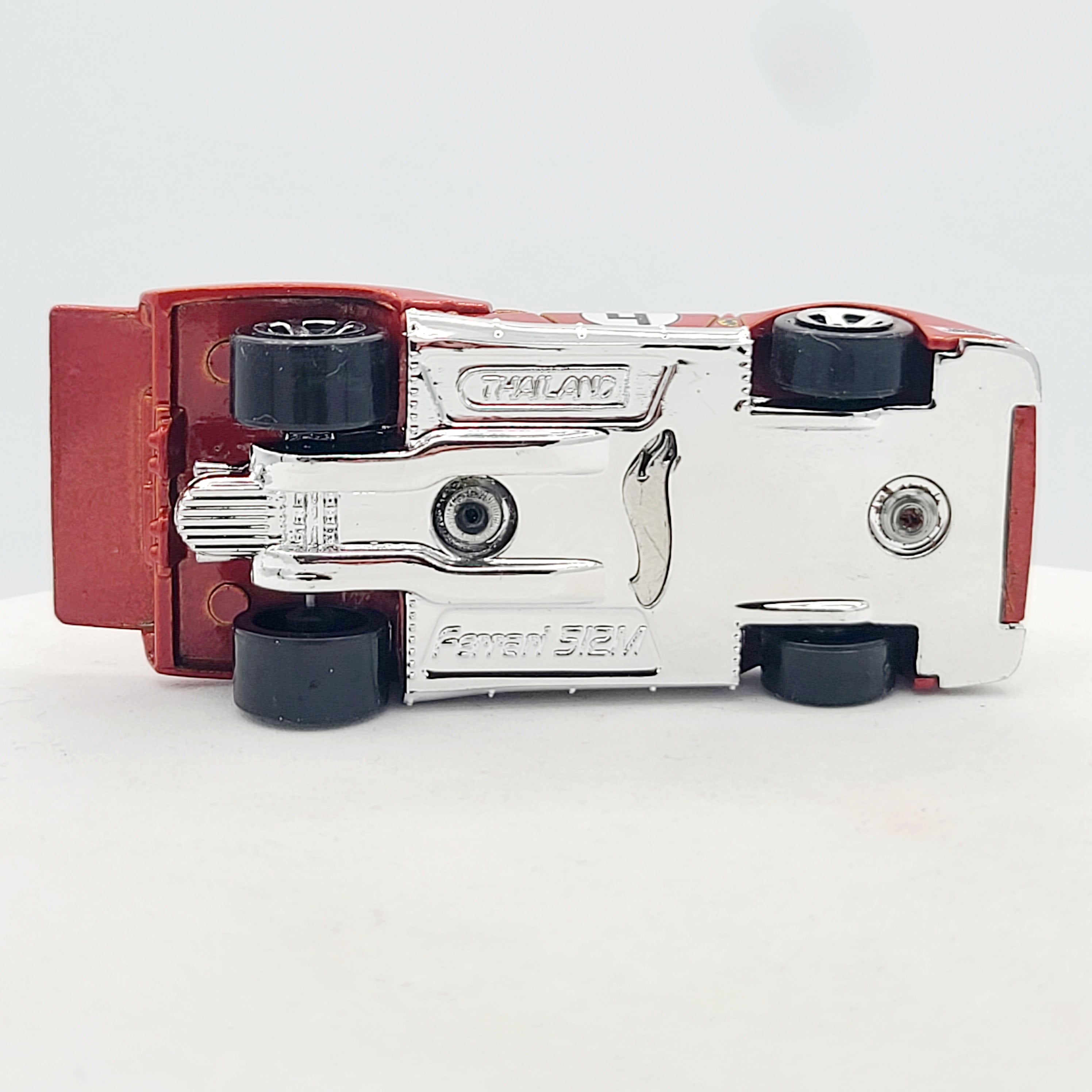 Hot Wheels Ferrari 512M - 5SP Wheels (2007 HW Basic - Engine Revealers)