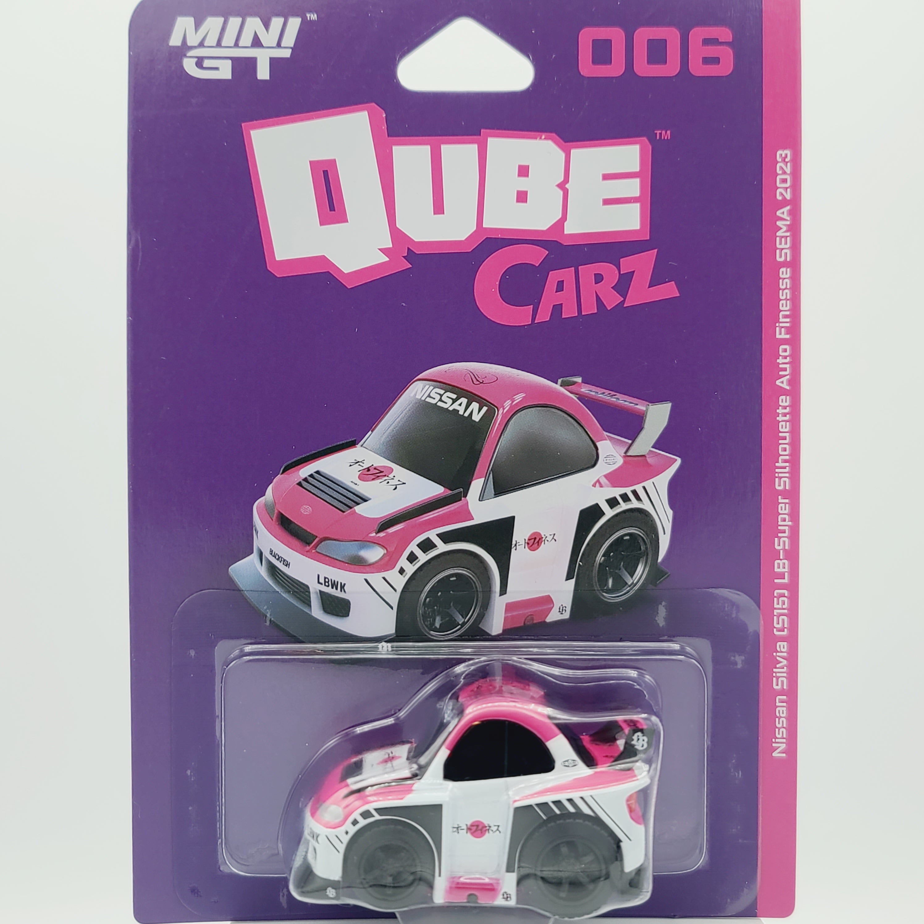 Mini GT Qube Carz - Factory Sealed Case - Liberty Walk Series 1 (Set of 6)