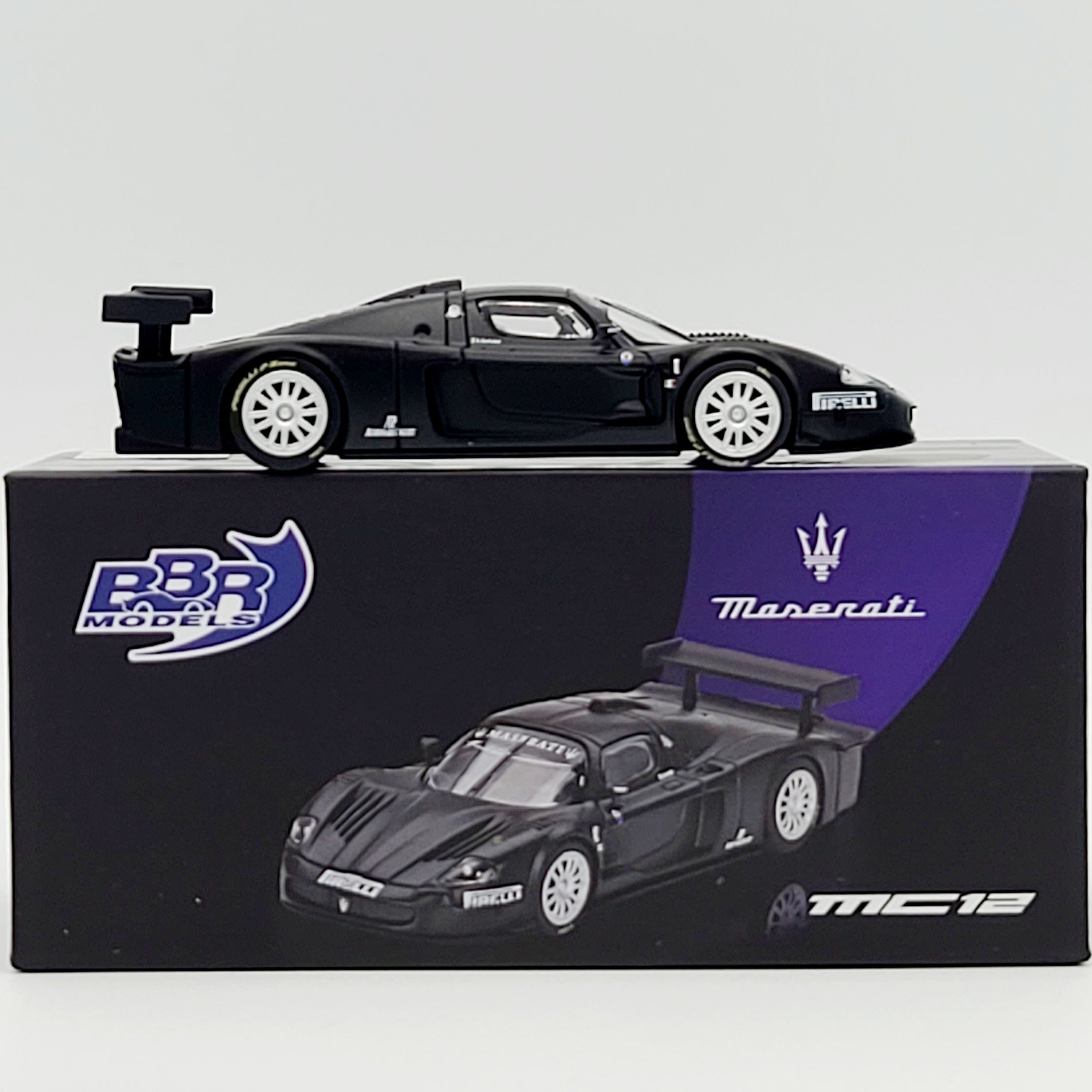 BBR Models Maserati MC12 Competizione Test Fiorano 2004 - 1:64, Matte