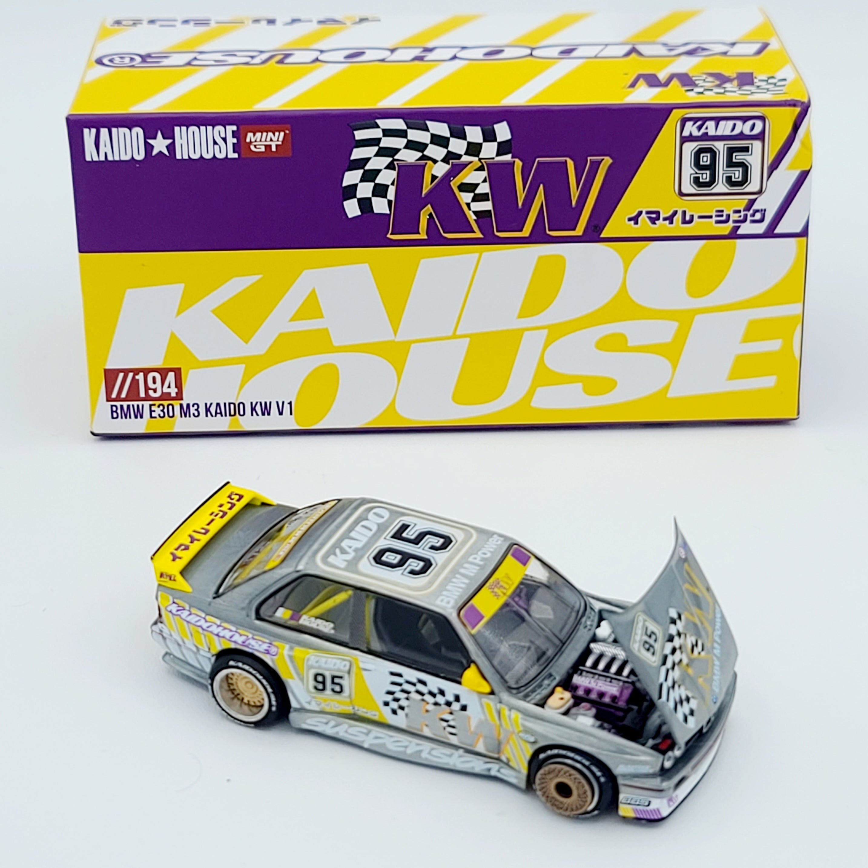 Kaido House x Mini GT - CHASE - BMW M3 Kaido KW V1 - 1:64 (2025 Limited Edition)