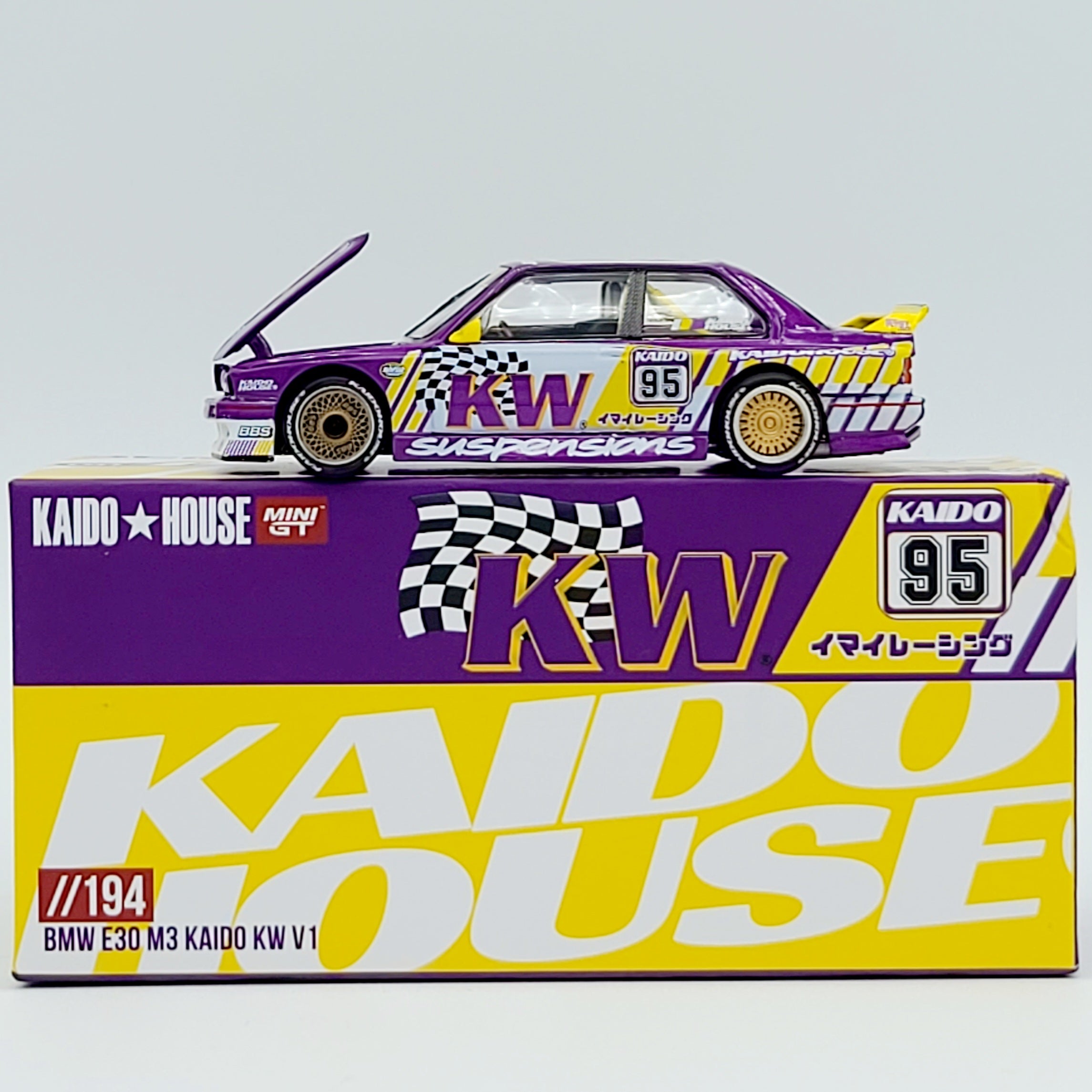 Kaido House x Mini GT BMW M3 Kaido KW V1 - 1:64 (2025 Limited Edition)