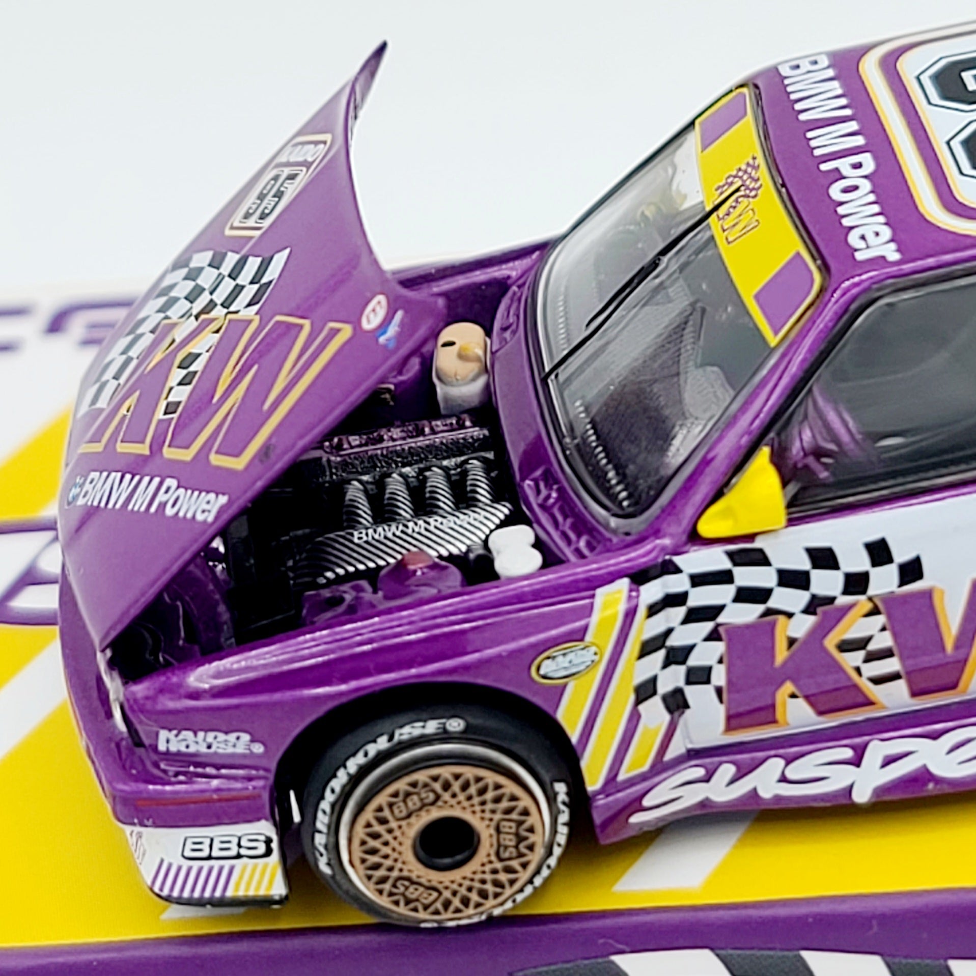 ウ*ー様  M3 KAIDO KW V1 KAIDO★HOUSE 街道ハウ Kaido House BMW M3 Kaido KW V1 KHMG194 1/64 Diecast – Treasured Models