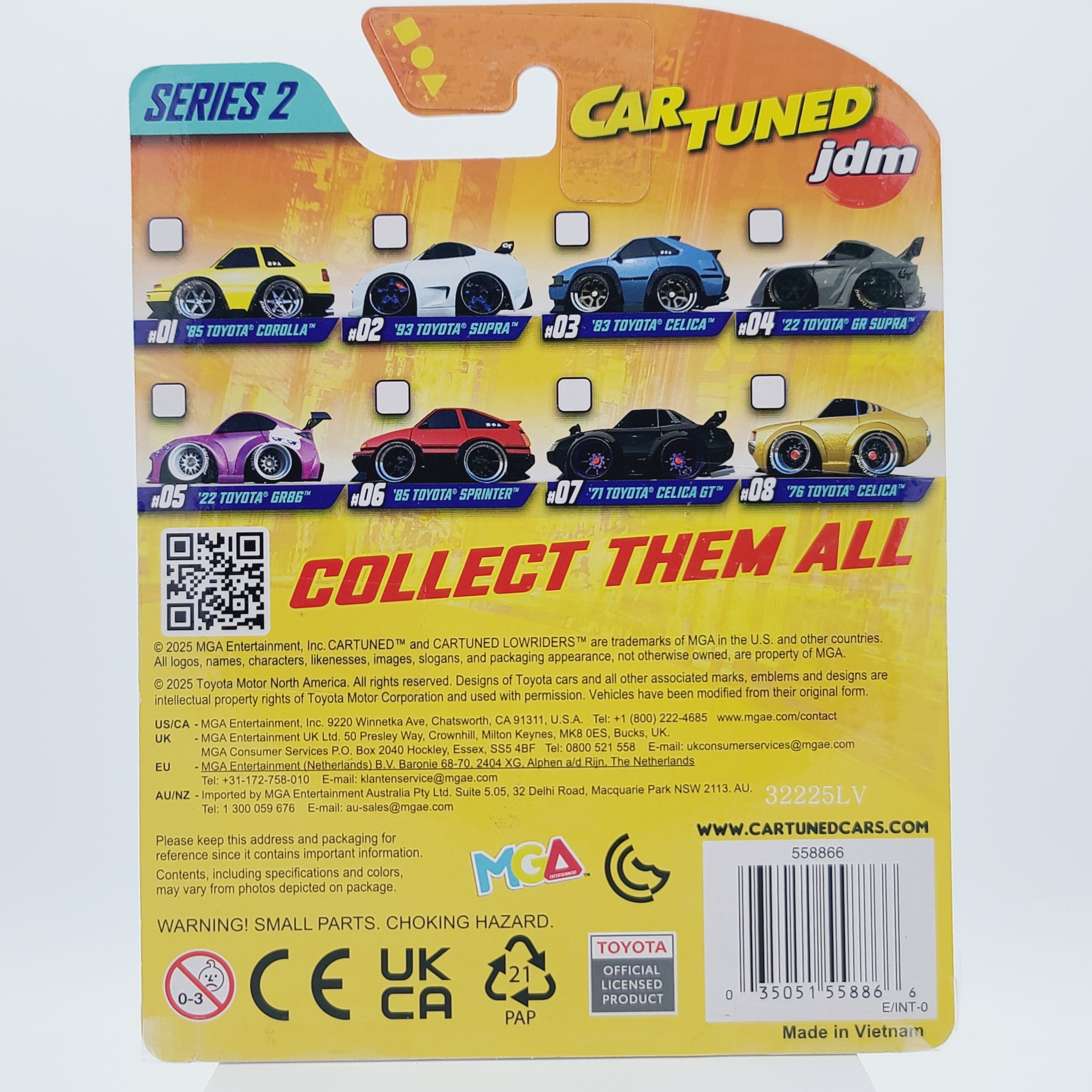 MGA Car Tuned '85 Toyota Corolla #01 (2025 JDM Series 2)