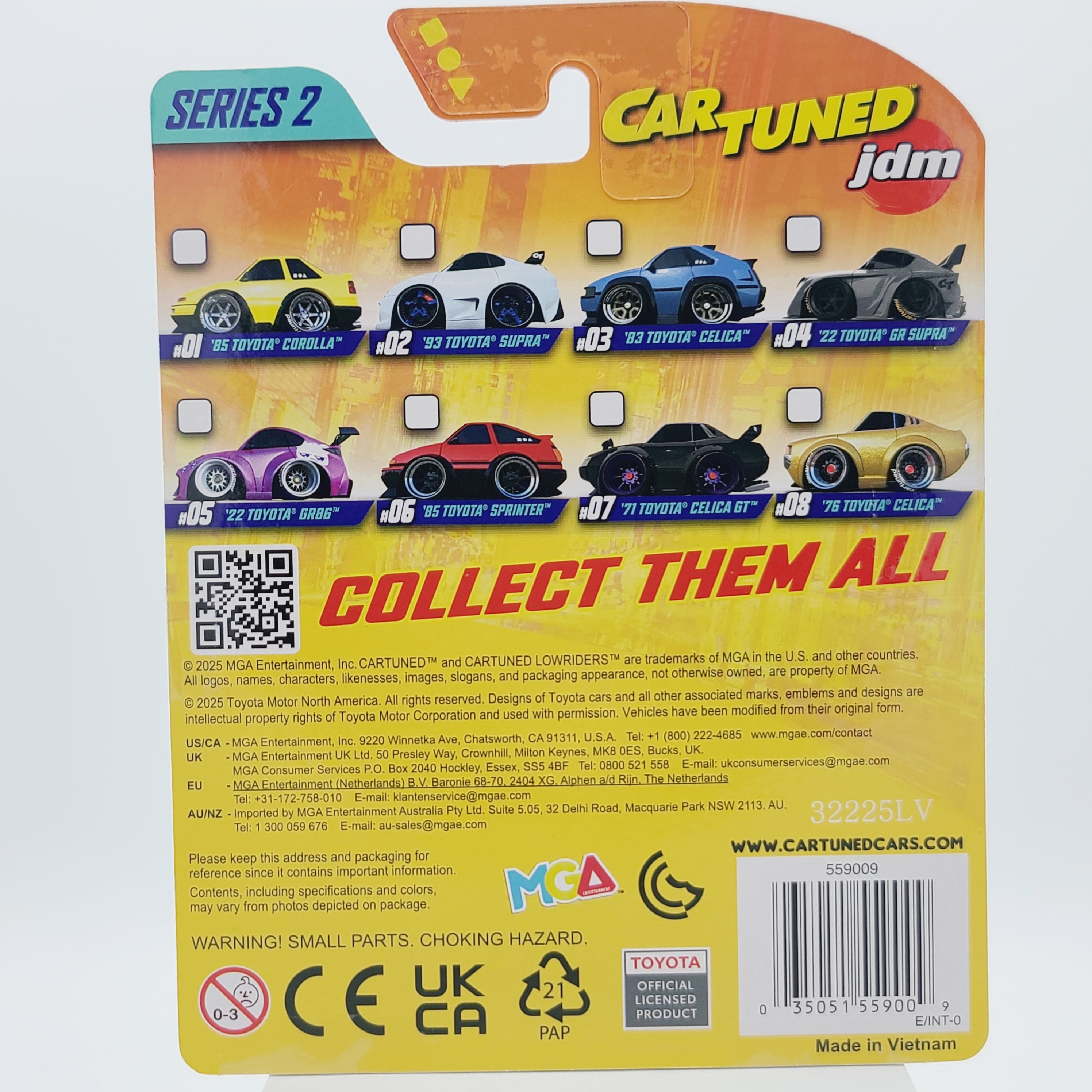 MGA Car Tuned '76 Toyota Celica #08 (2025 JDM Series 2)