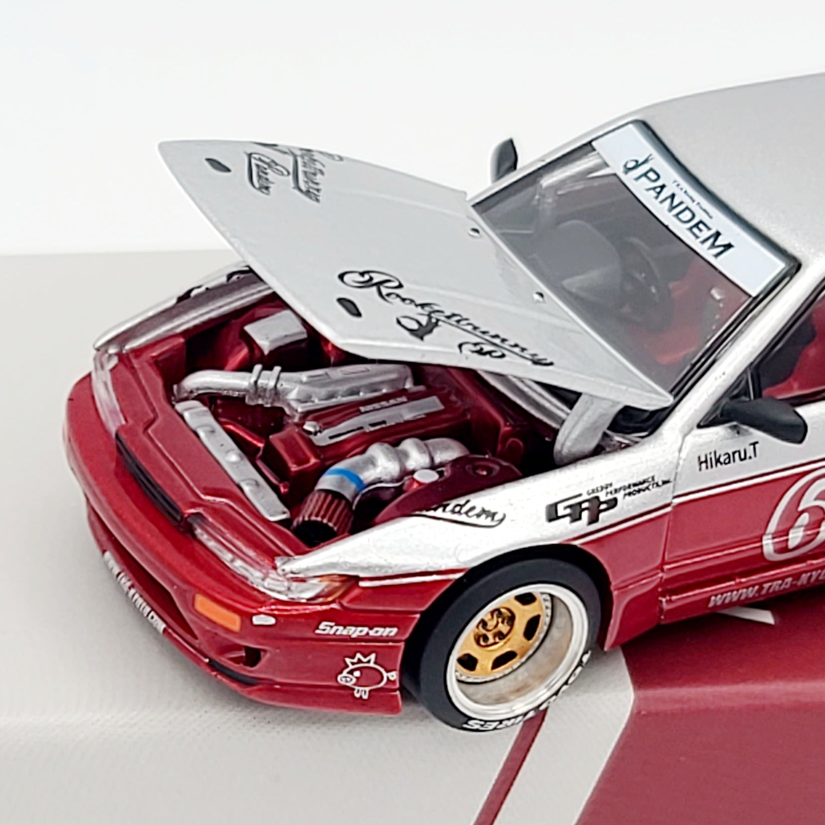 Pop Race Pandem Nissan Silvia S13 - 1:64 (2025 Limited Edition)
