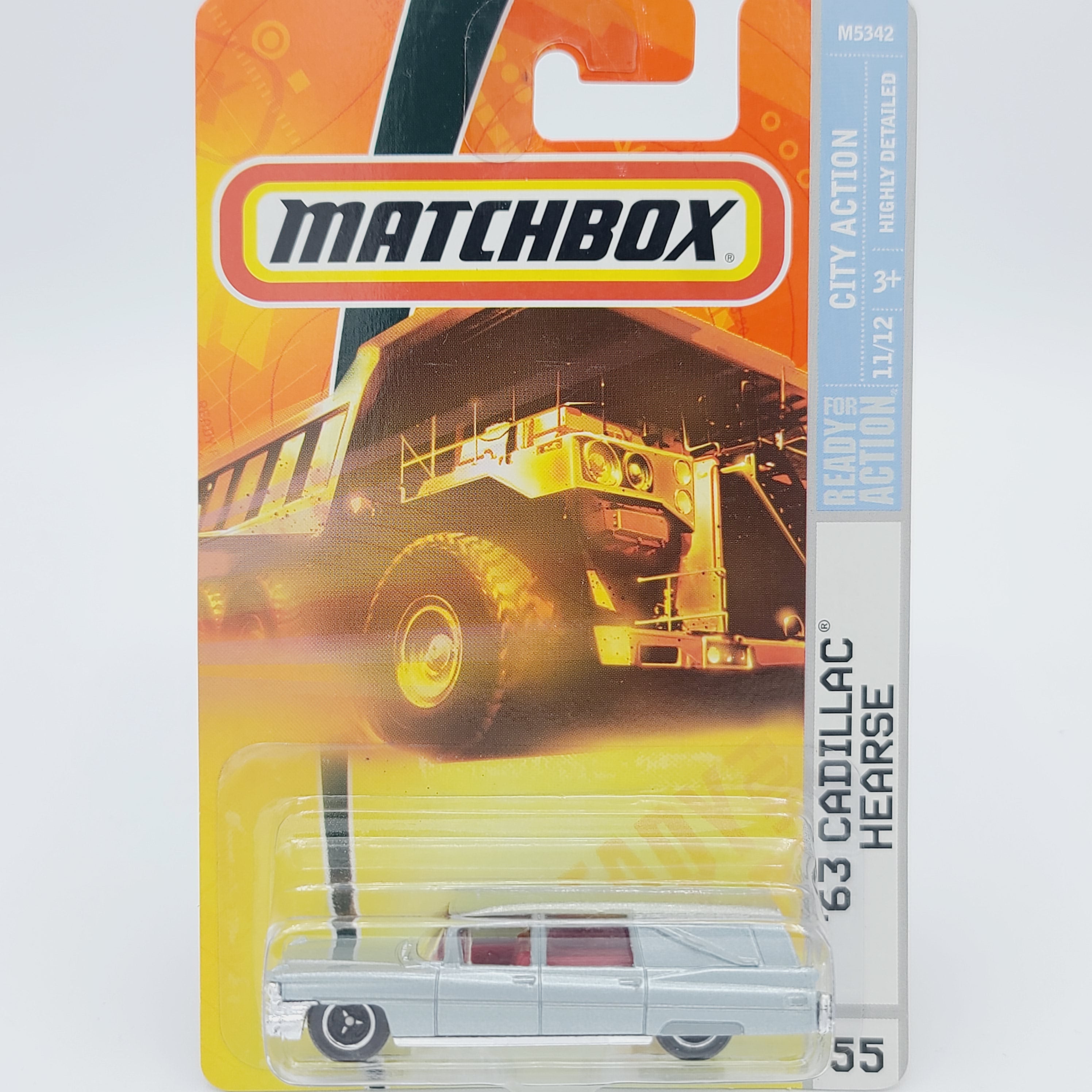 Matchbox '63 Cadillac Hearse (2008 MBX Basic - City Action)