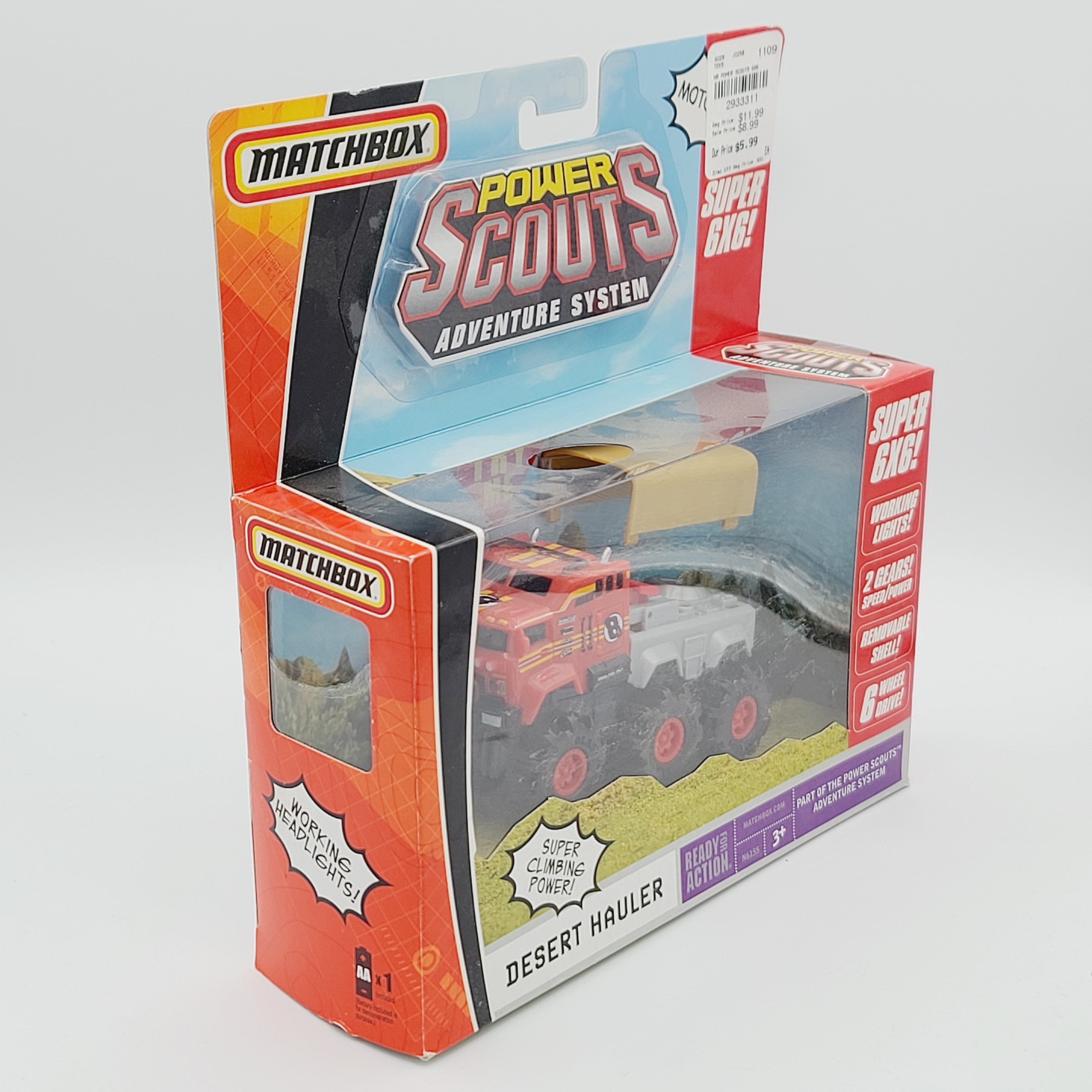Matchbox Desert Hauler Mega Truck 6x6 (2009 Power Scouts Adventure System)