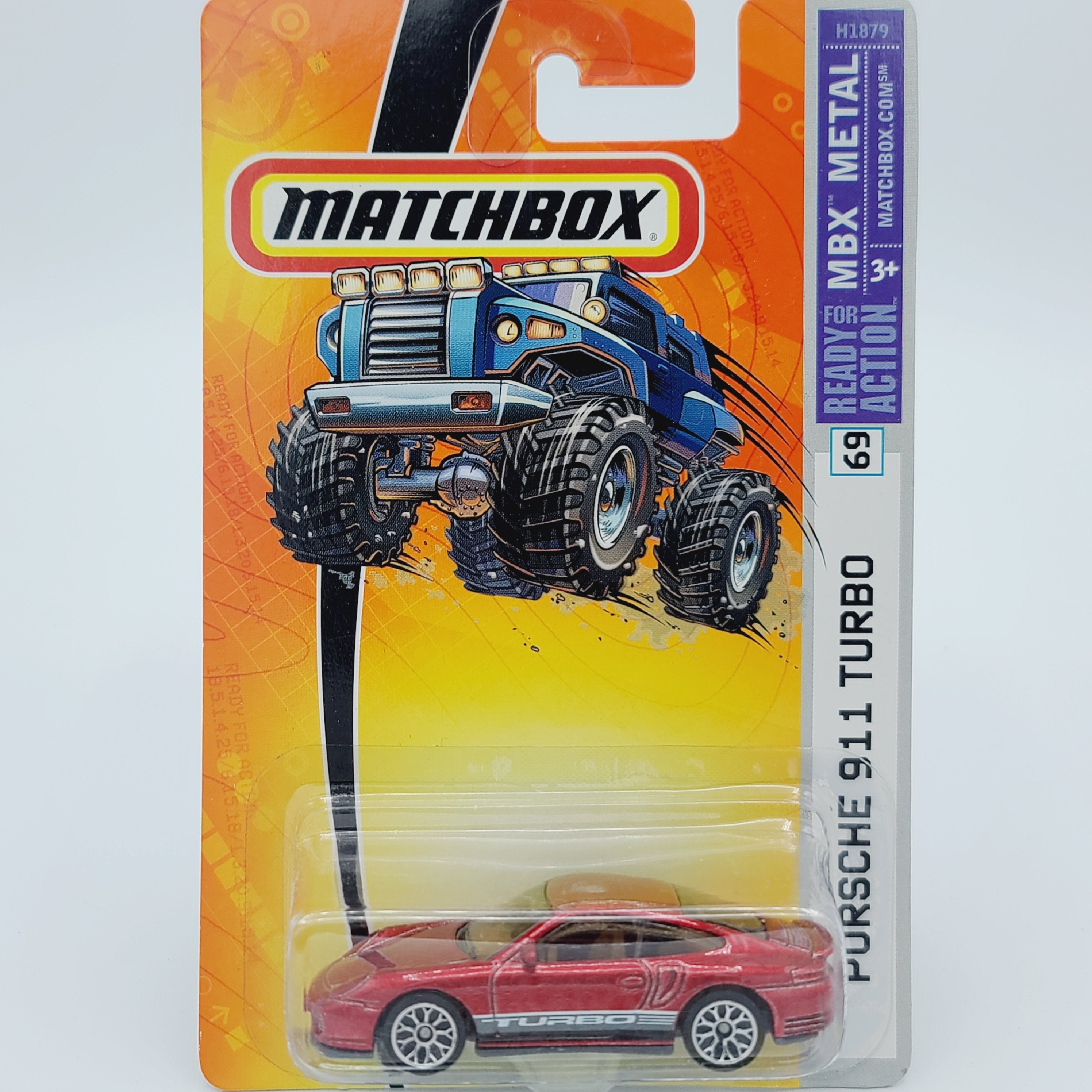 Matchbox Porsche 911 Turbo (2006 MBX Basic - Metal)