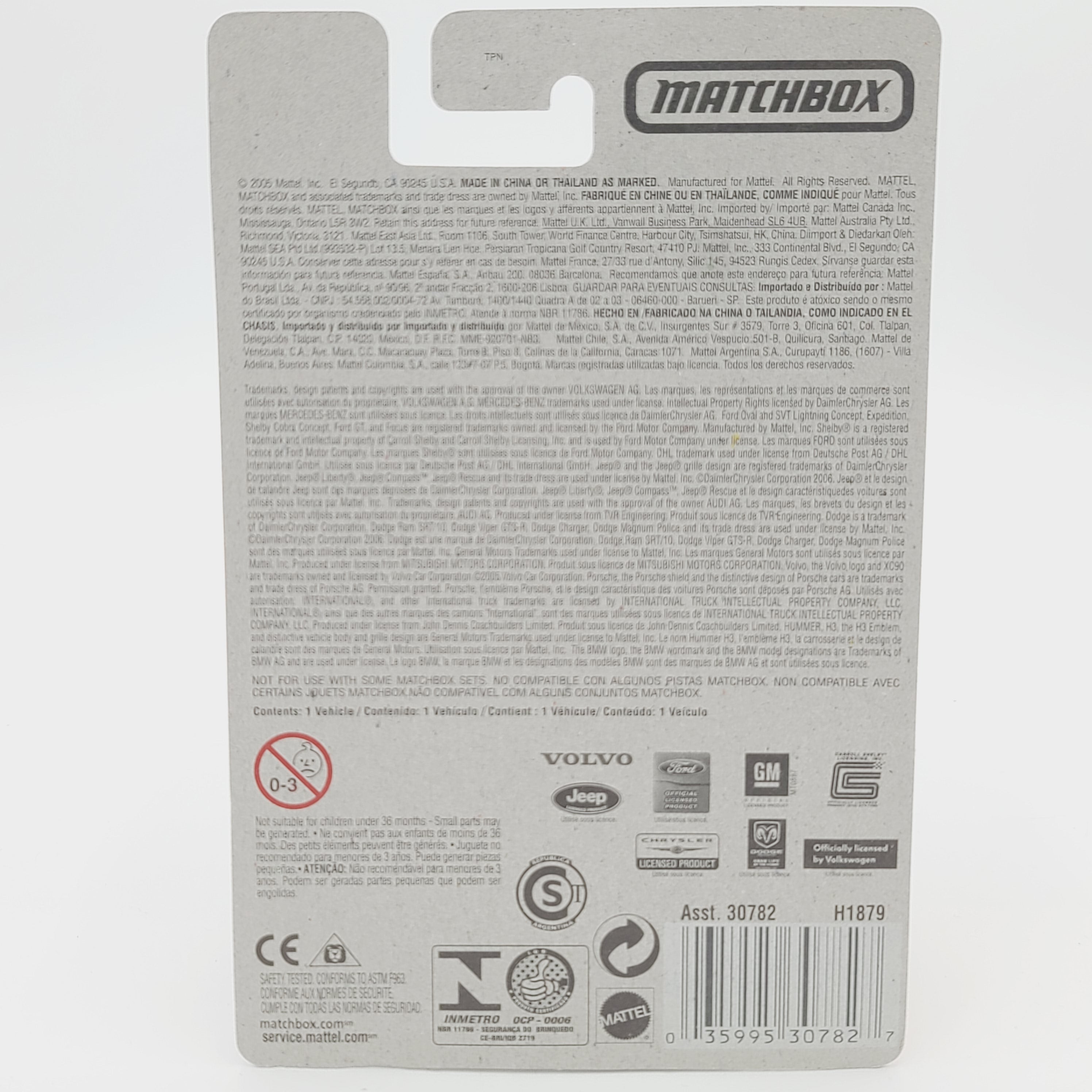 Matchbox Porsche 911 Turbo (2006 MBX Basic - Metal)