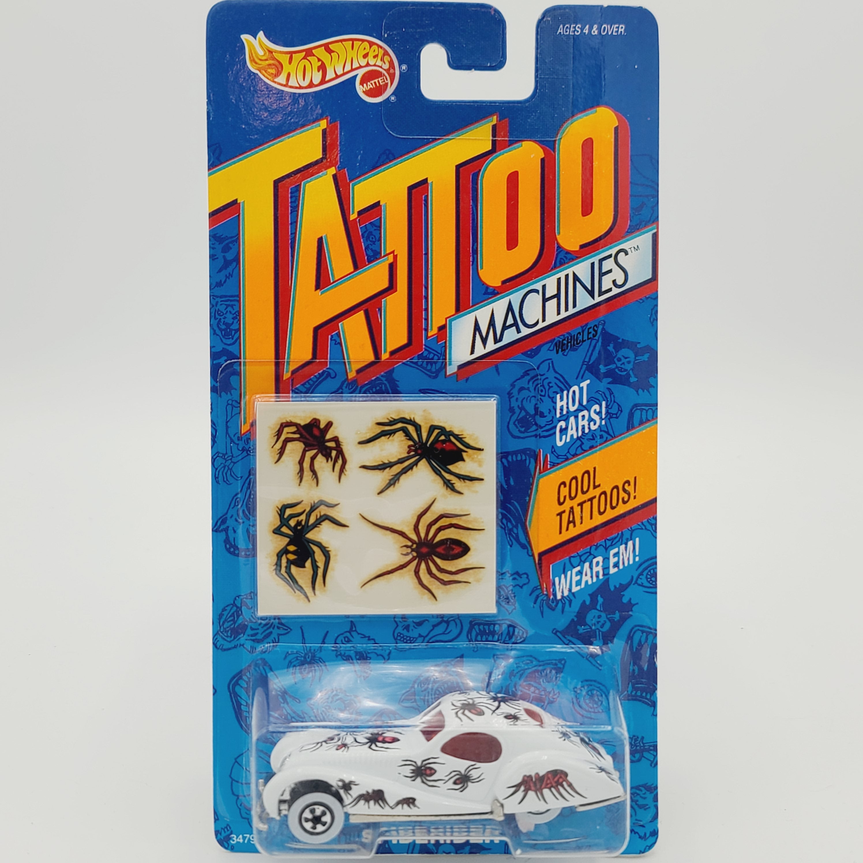 Hot Wheels Talbot Lago Spiderider, Blackwall (1992 HW Tattoo Machines)