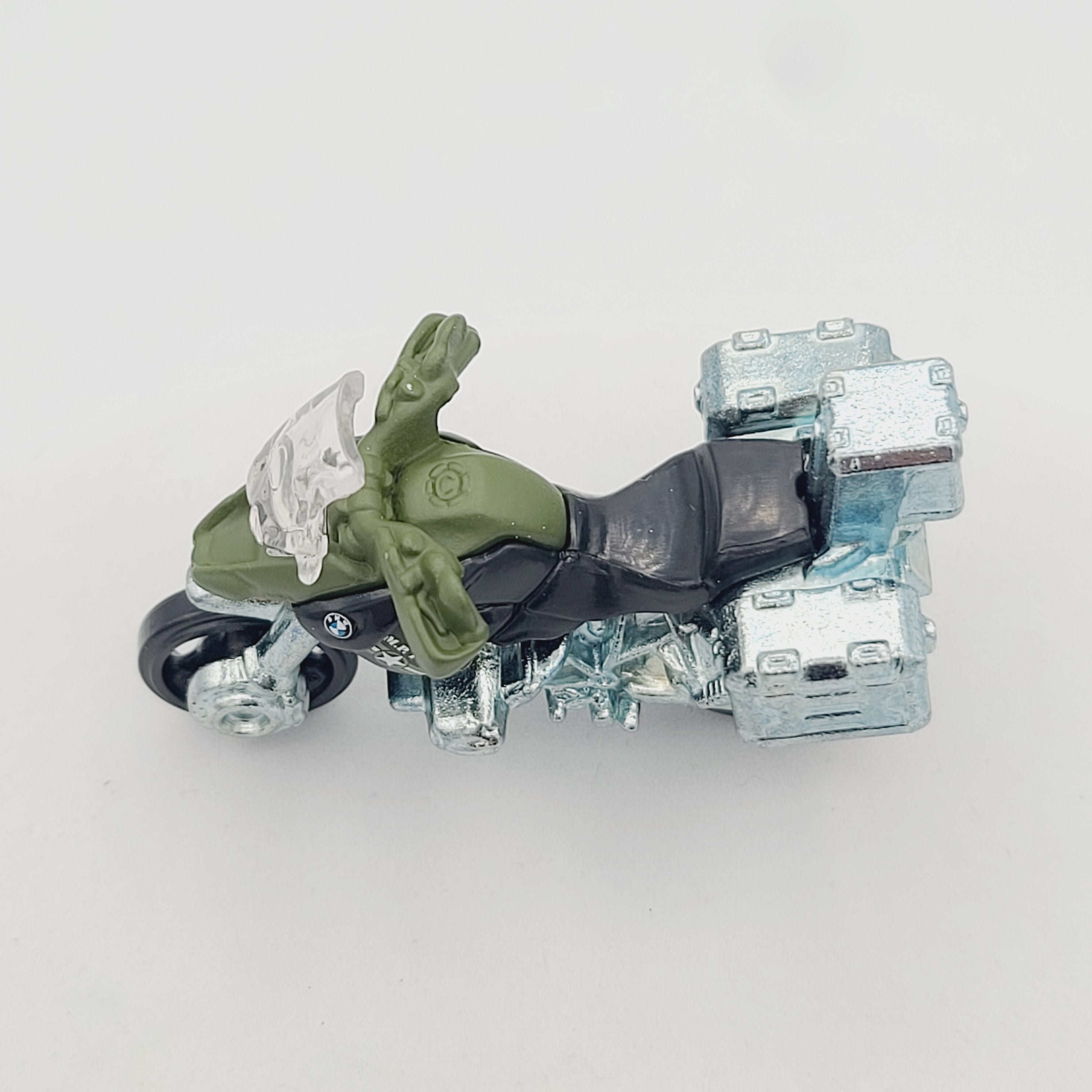 Matchbox BMW R1200 GS Motorcycle "Military Police" (2016 MBX Basic - Explorers)