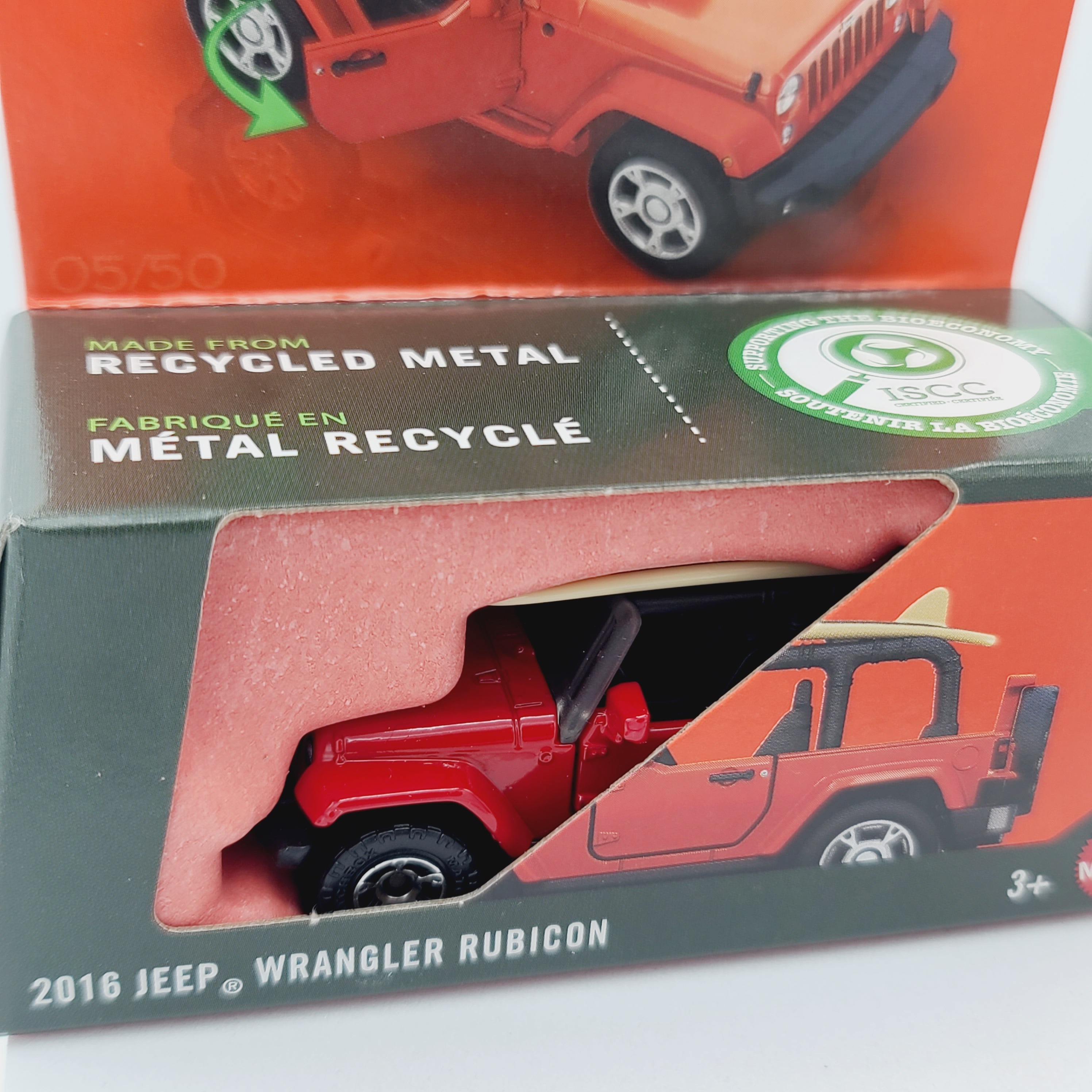 Matchbox '16 Jeep Wrangler Rubicon w/ Surfboards (2026 Moving Parts Mi