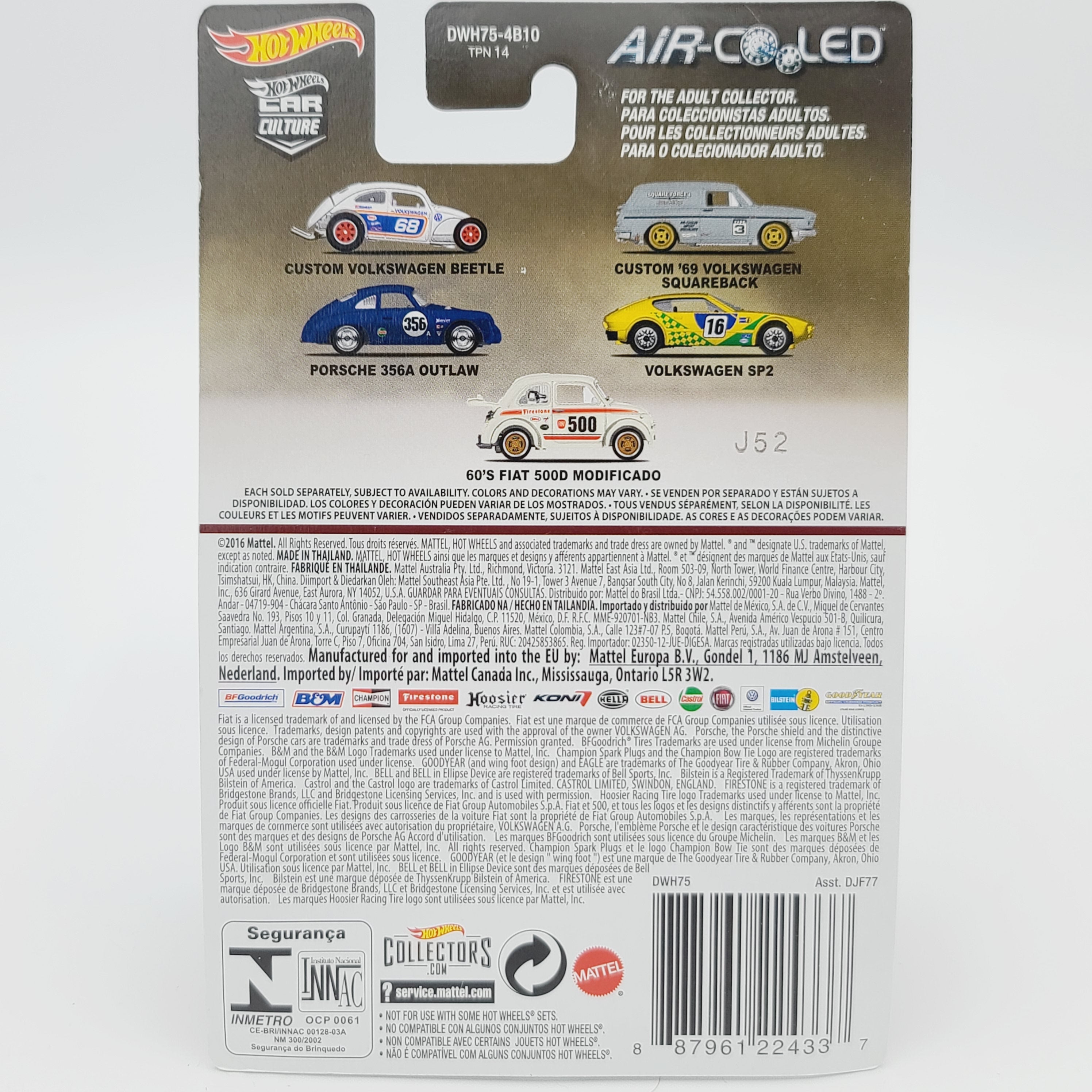 Hot Wheels Custom Volkswagen Beetle (2016 Car Culture - Air Cooled)