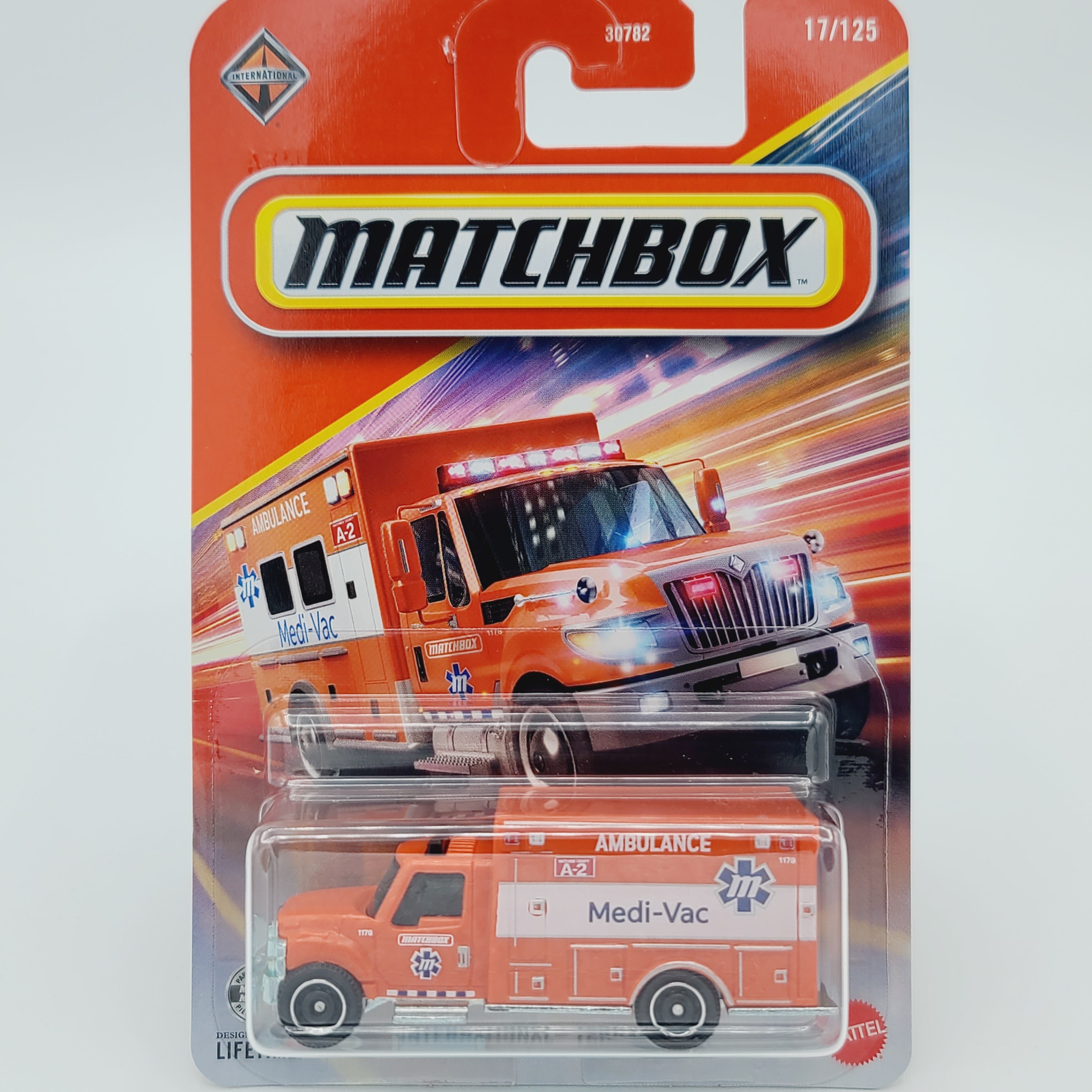 Matchbox International Terrastar Ambulance "Medivac" (2026 Mix 2 B Basic)